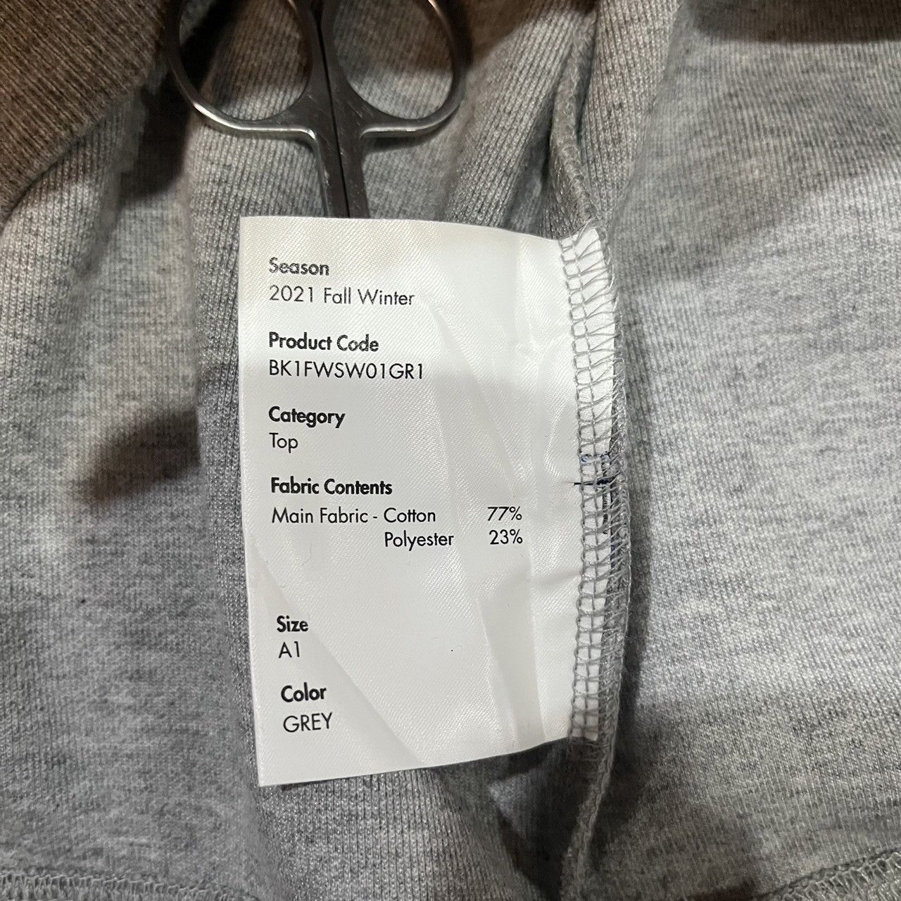 Ader Error ADER error Grey Og Box 4211 Sweatshirt Size US M / EU 48-50 / 2 - 15 Thumbnail