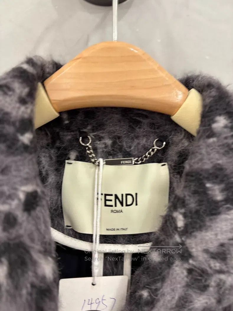 Fendi Fendi Wool Coat Size S / US 4 / IT 40 - 2 Thumbnail