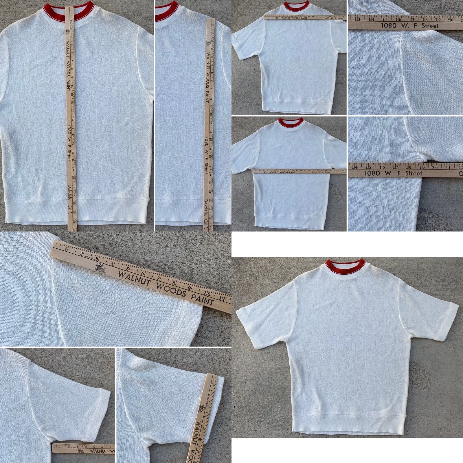 Vintage VINTAGE Puritan Gary Player golf short sleeve sweater mock neck mod Size L Shirt Adults Ivory 1960s GoGo Mens Size US L / EU 52-54 / 3 - 8 Thumbnail