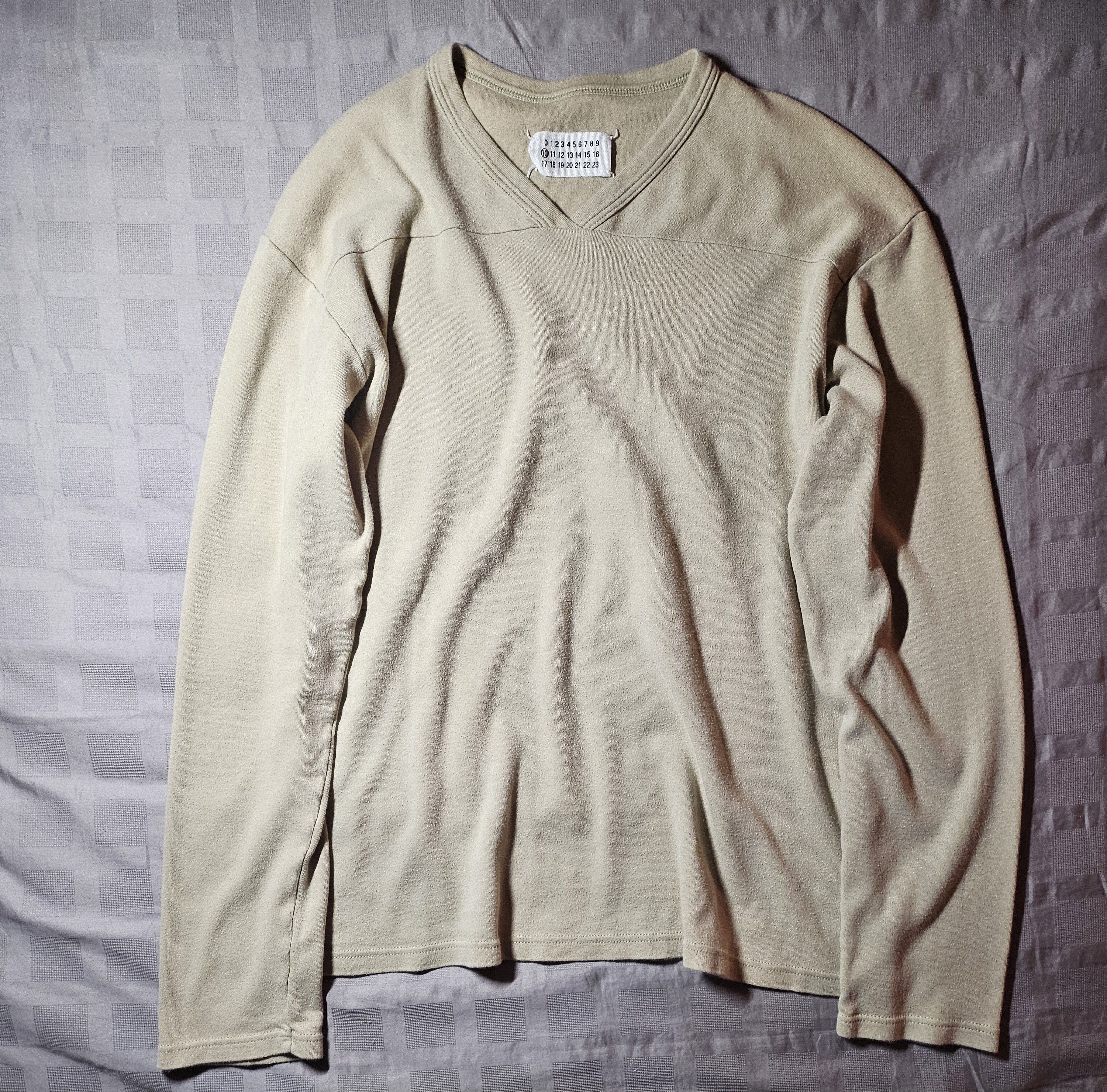 image of Maison Margiela Martin Margiela Archive Miss Deanna Jersey in Sand, Men's (Size Large)