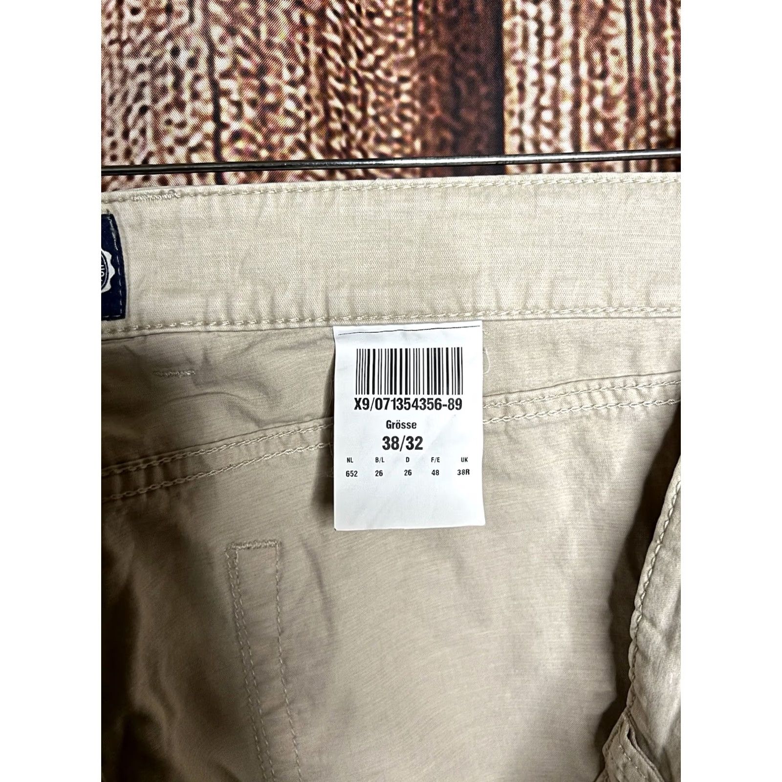 Vintage GARDEUR Men’s Chino Khaki Straight Pants Beige 38 x 32 Regular Size 38 Inseam 32 Mens Size US 38 / EU 54 - 4 Thumbnail