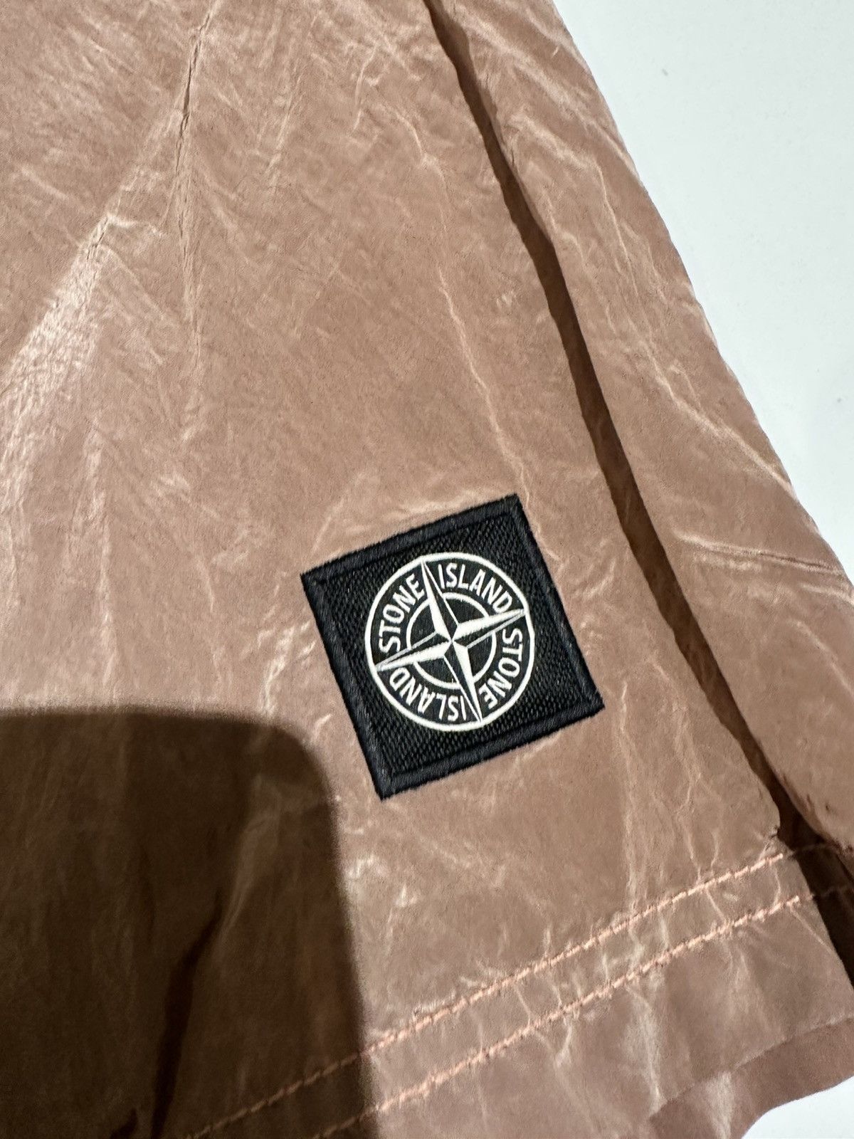 Stone Island Stone Island Metal Nylon Shorts - Pink Size US 32 / EU 48 - 2 Thumbnail