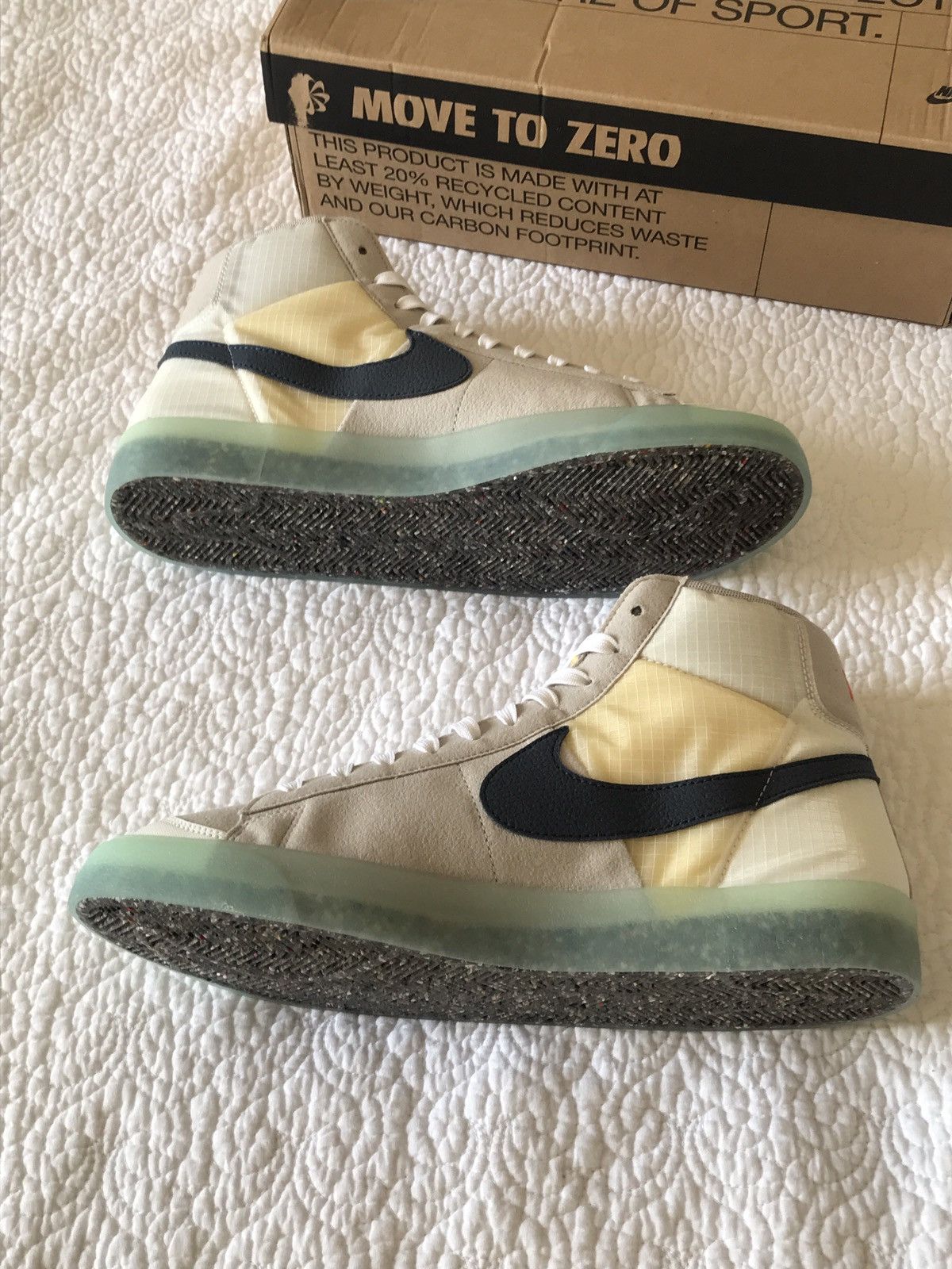 Nike Nike Blazer Mid ‘77 Glacier (Move to Zero) Size US 10 / EU 43 - 6 Thumbnail