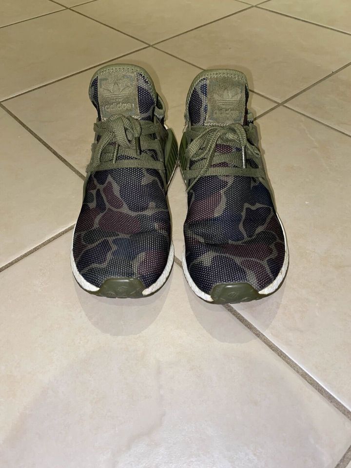Adidas Adidas Nmd Xr 1 Olive Duck Camo Size US 9.5 / EU 42-43 - 1 Thumbnail