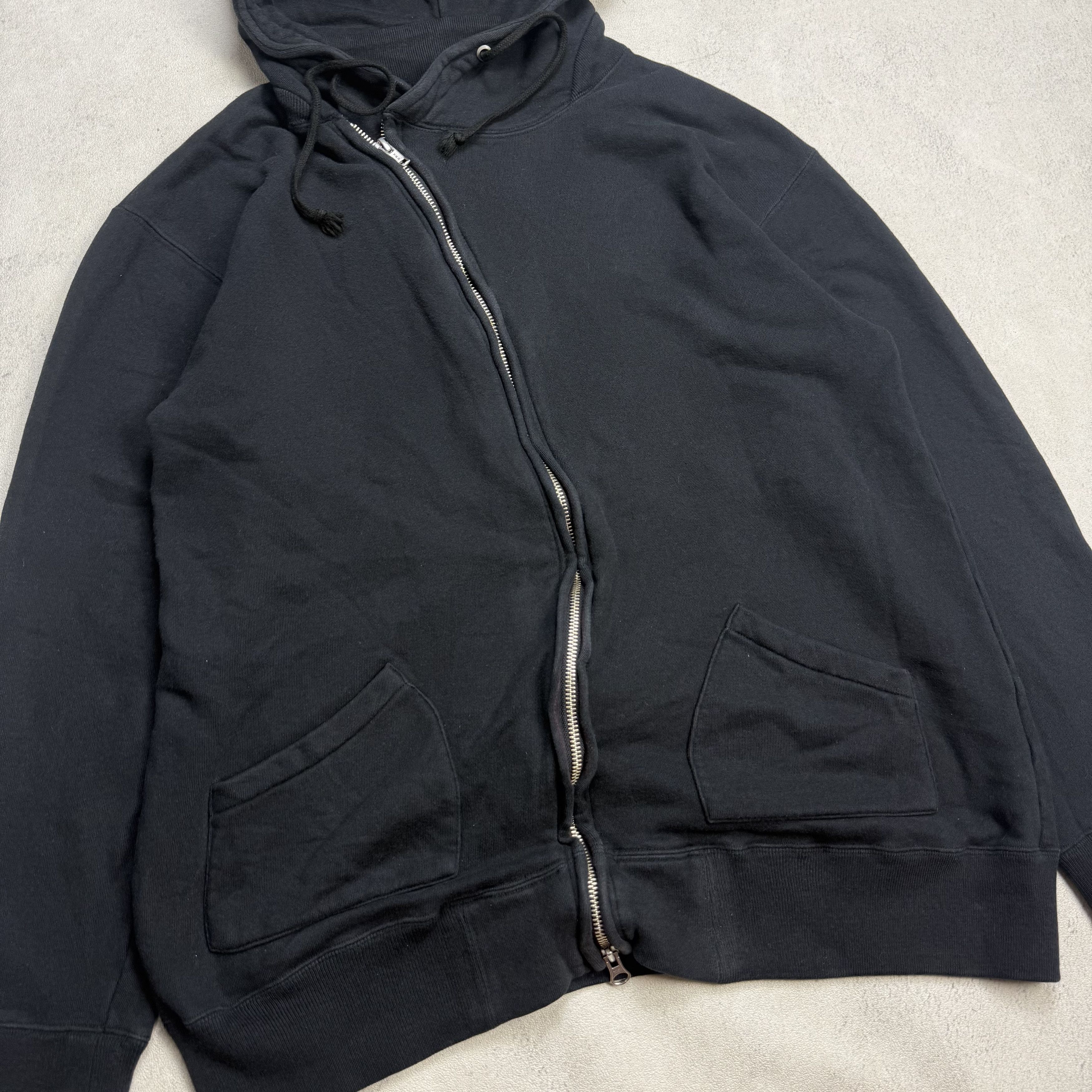 Beams Japan Beams Japan Assymetric Zip Up Hoodie Size US M / EU 48-50 / 2 - 3 Thumbnail