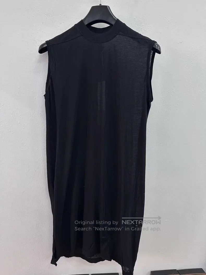 Rick Owens Rick Owens Size: Medium Thin Sleeveless Long T-Shirt Size US S / EU 44-46 / 1 - 1 Thumbnail