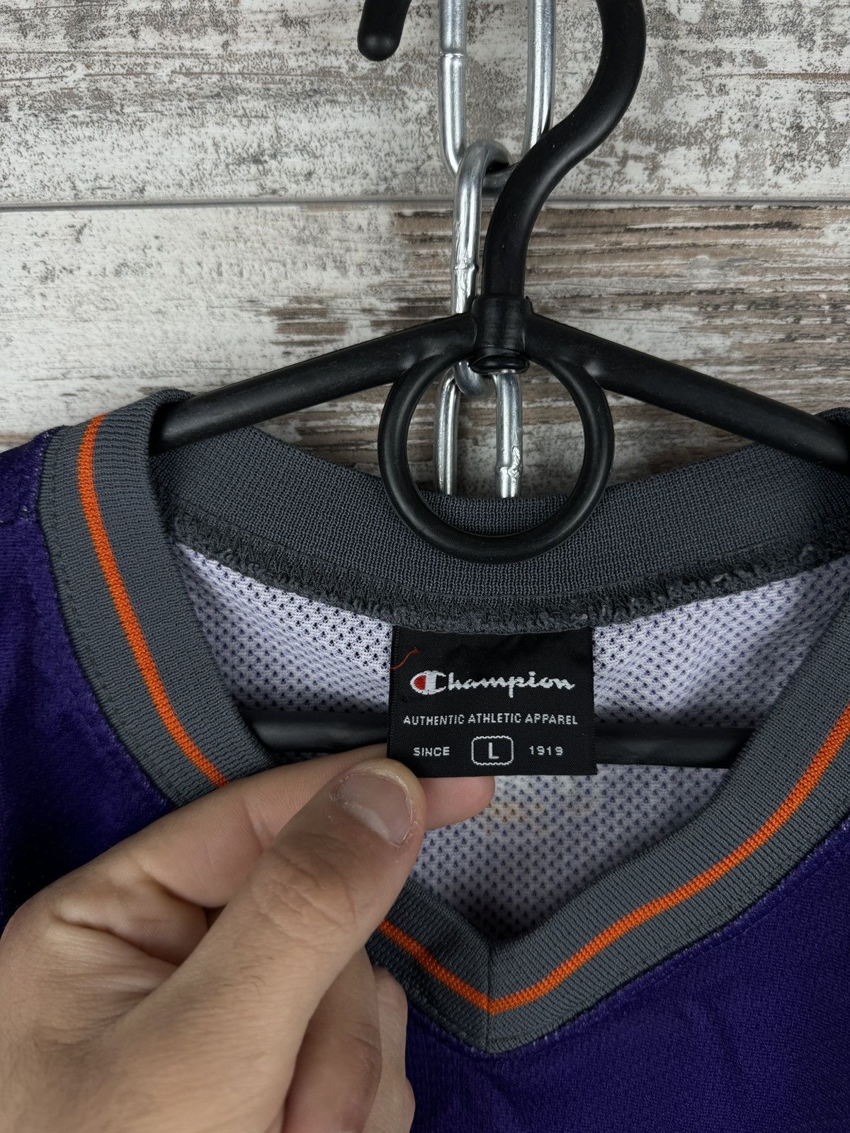 Champion × NBA × Vintage Mens Vintage Adidas NBA Phoenix Steve Nash 13 jersey tee Y2K Size US L / EU 52-54 / 3 - 8 Thumbnail