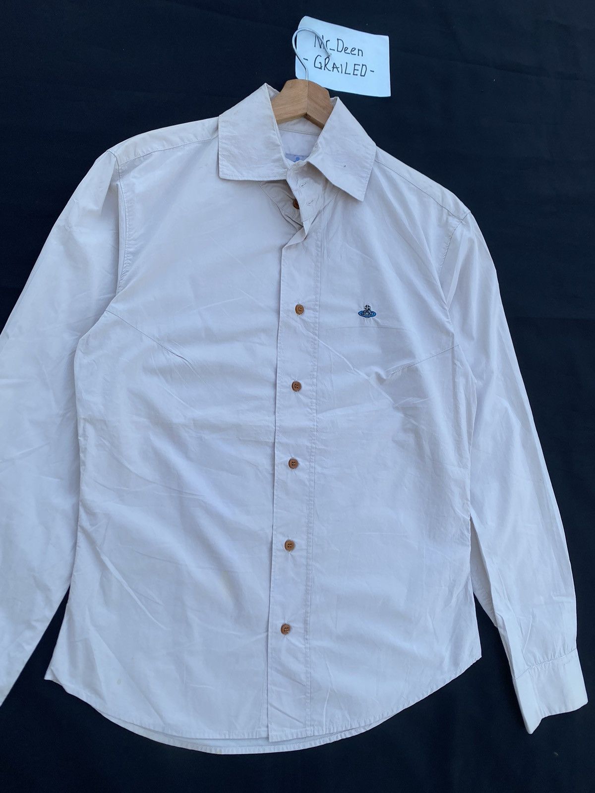 Vivienne Westwood Vintage Vivienne Westwood Small Logo Button Ups Shirt Size US S / EU 44-46 / 1 - 5 Thumbnail