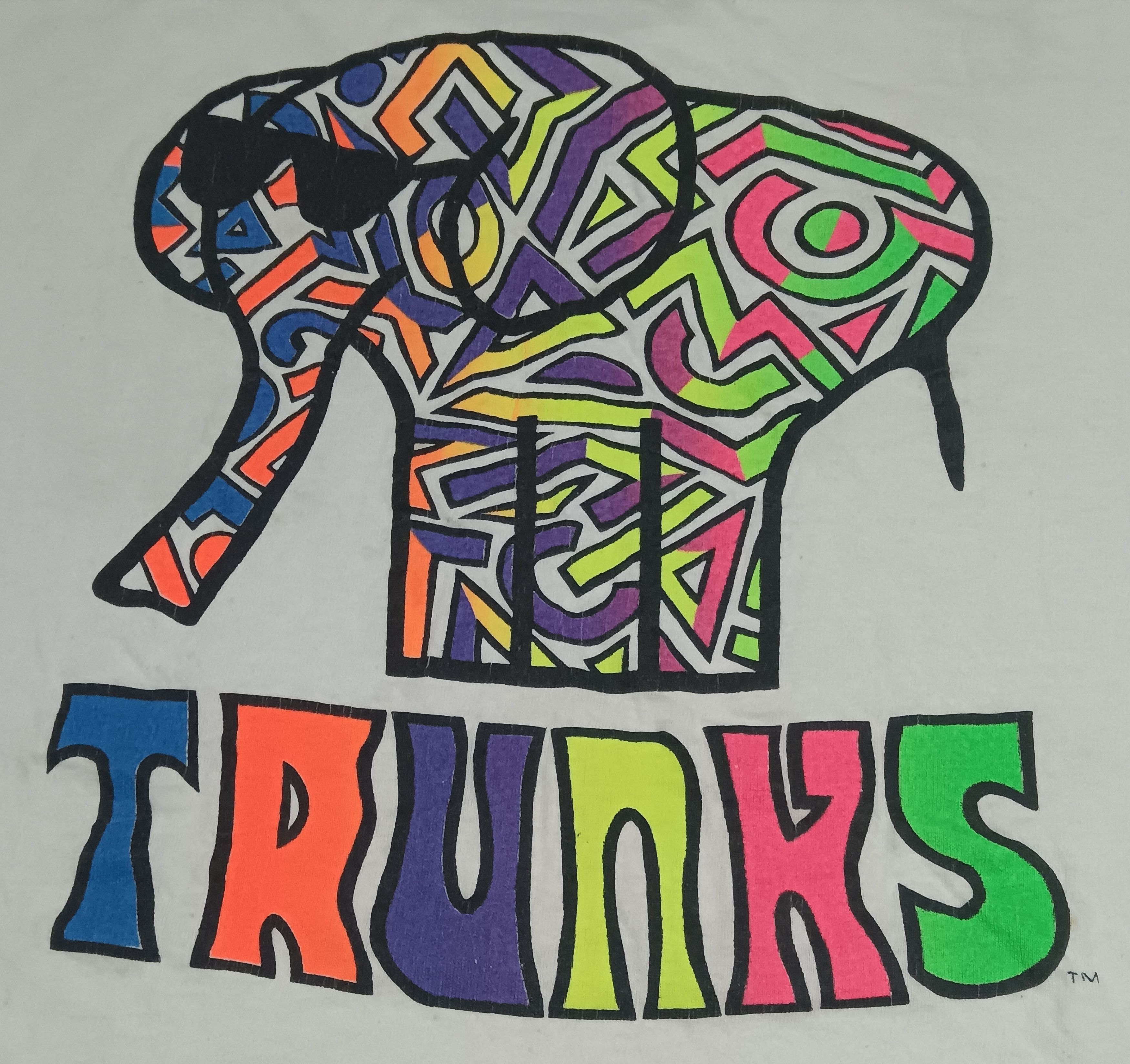 Vintage VINTAGE 80s STEDMAN TRUNKS ART SHIRT Size US L / EU 52-54 / 3 - 5 Thumbnail