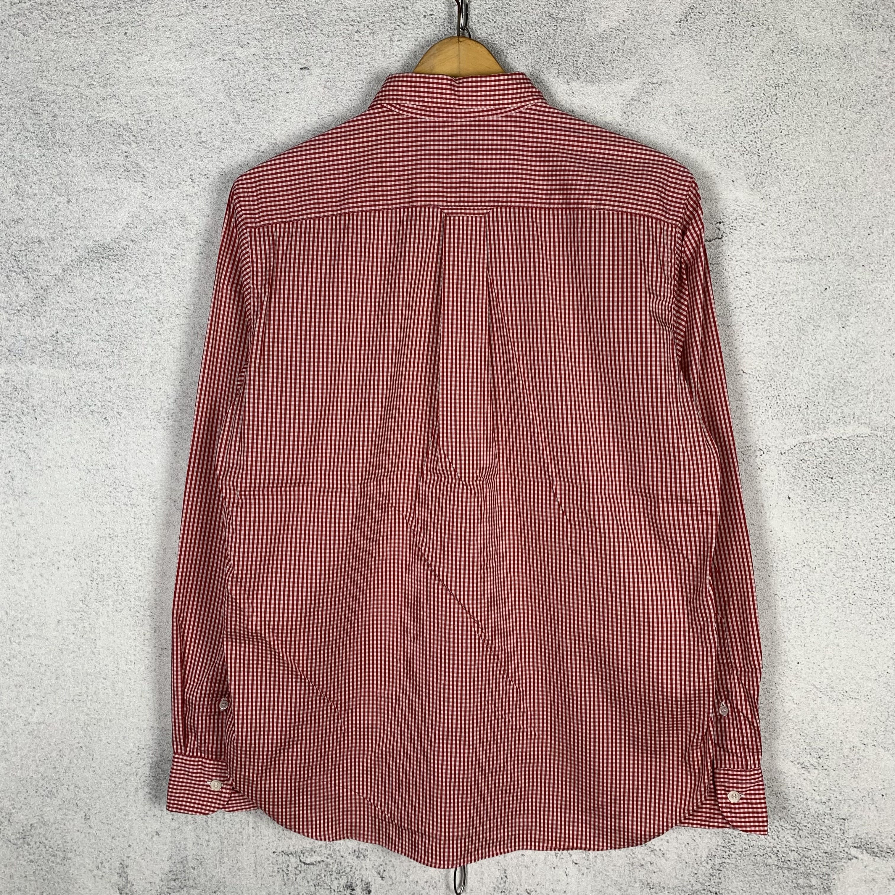 Comme des Garcons Comme Des Garcons Homme CDGH AD2016 Cut Sew Shirt Plaid Size US M / EU 48-50 / 2 - 3 Thumbnail