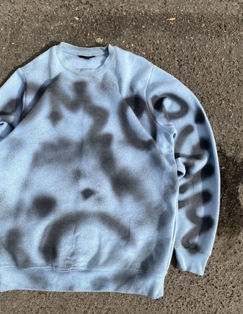 Japanese Brand Diesel Style Graffiti Custom Distressed Sweatshirt Size US M / EU 48-50 / 2 - 3 Thumbnail