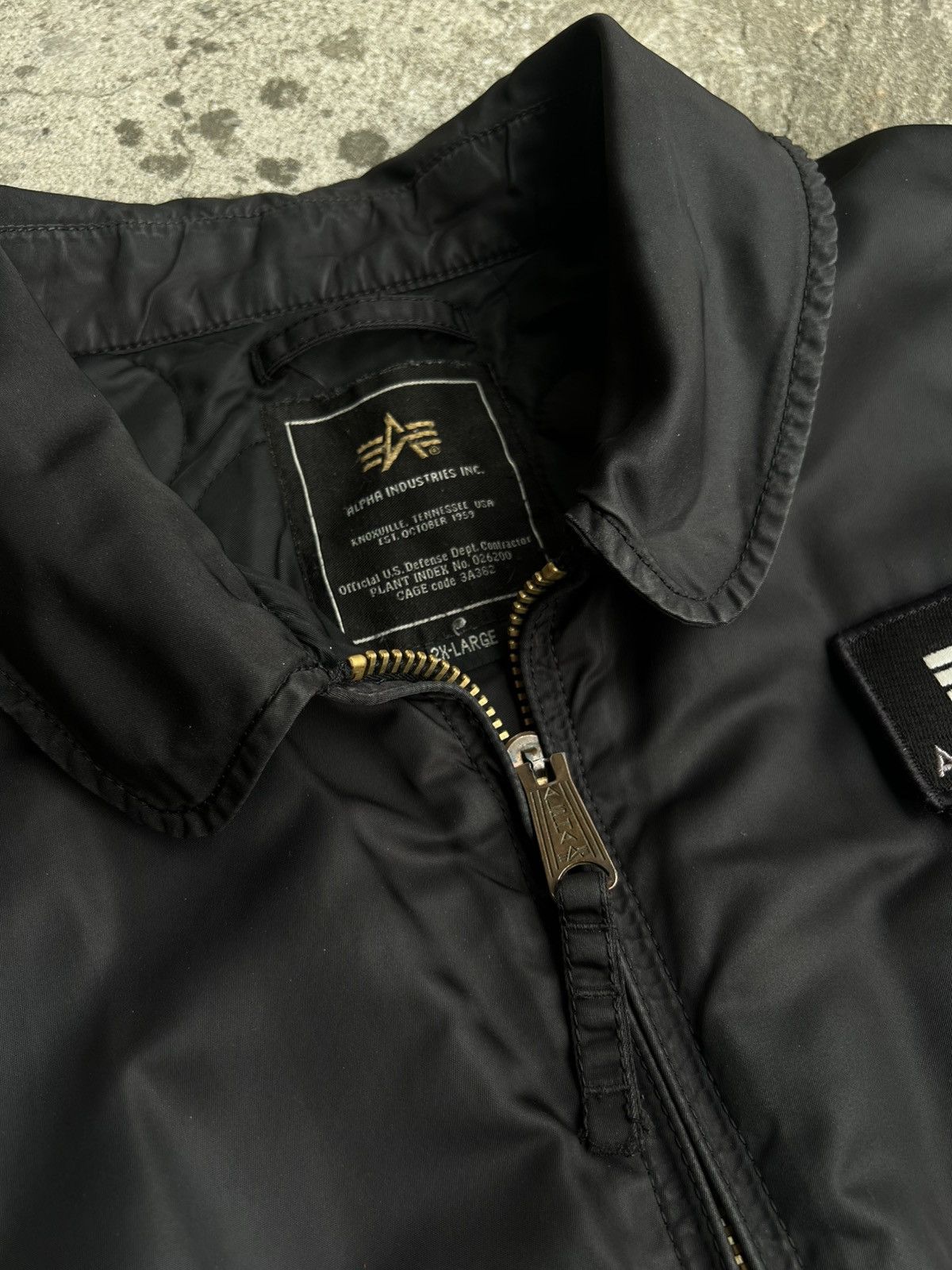 Alpha Industries Crazy Rare Alpha Industries CWU-45 Flight Jacket Big Logo Size US XXL / EU 58 / 5 - 7 Thumbnail