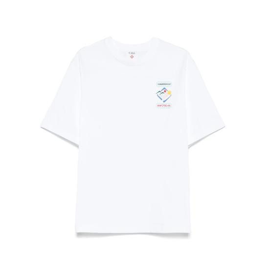 Casablanca CASABLANCA Men T-Shirts JTS 044 04 WHITE Size US XL / EU 56 / 4 - 1 Thumbnail