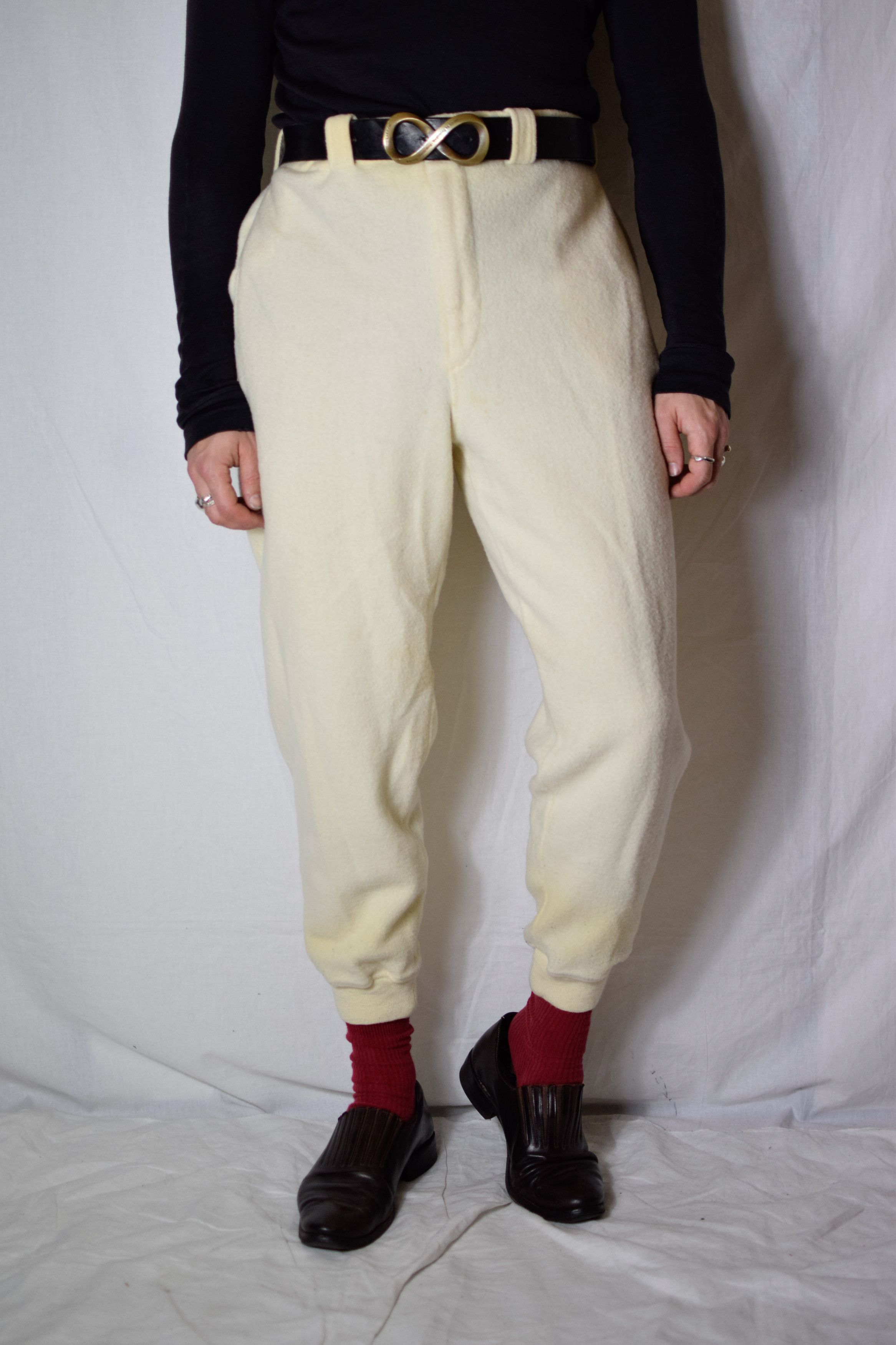 Yohji Yamamoto YYPH Archive 80's Soft Wool Pants Size US 32 / EU 48 - 1 Thumbnail