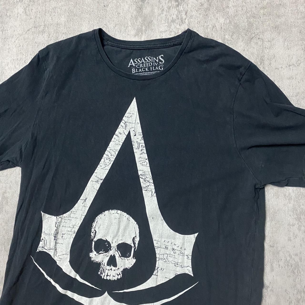 Other Assassin's Creed Black Flag black and white t-shirt #gaming Size US L / EU 52-54 / 3 - 2 Thumbnail