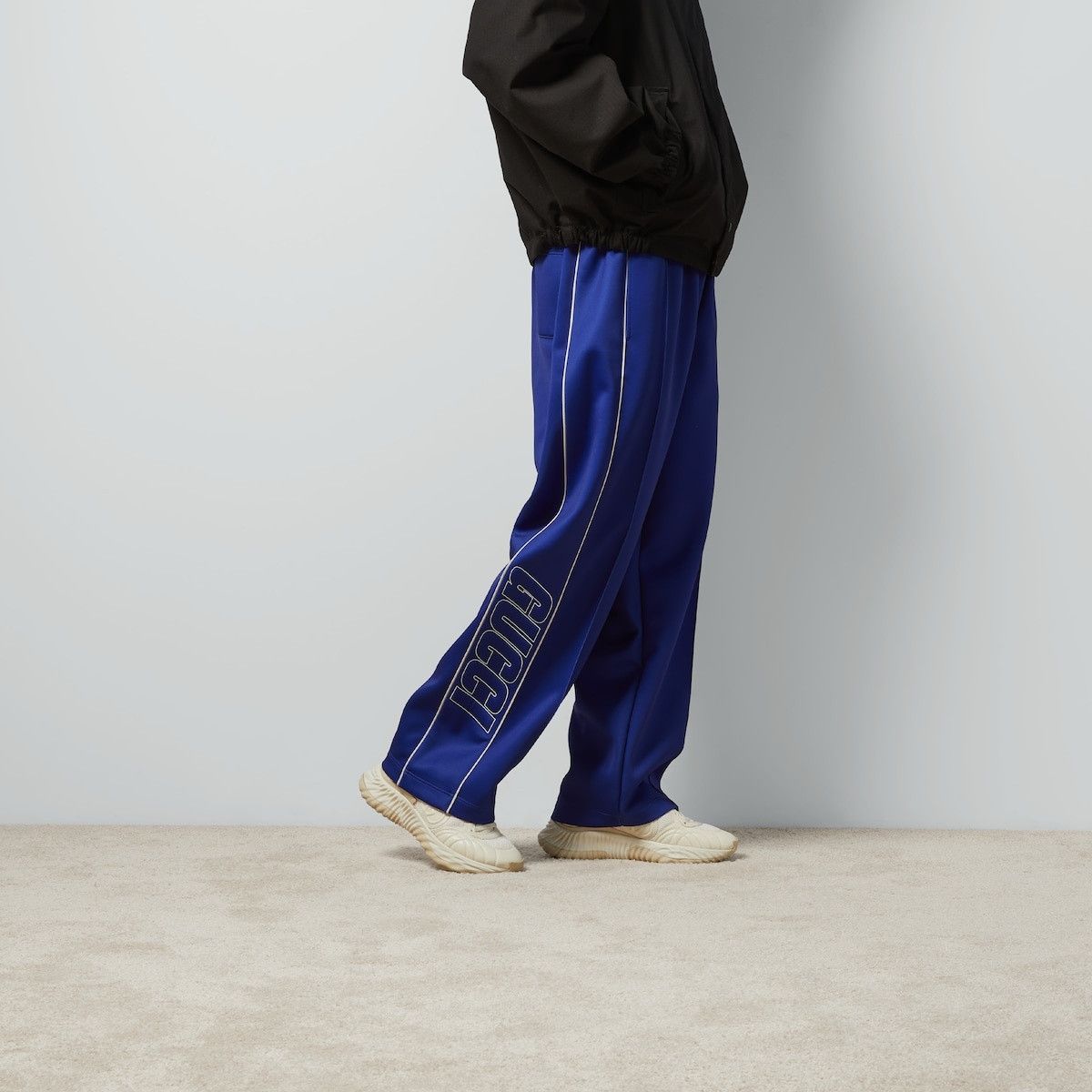 Gucci o1s1wg110125 Neoprene Jogging Pant in Blue/White Size US 38 / EU 54 - 5 Thumbnail