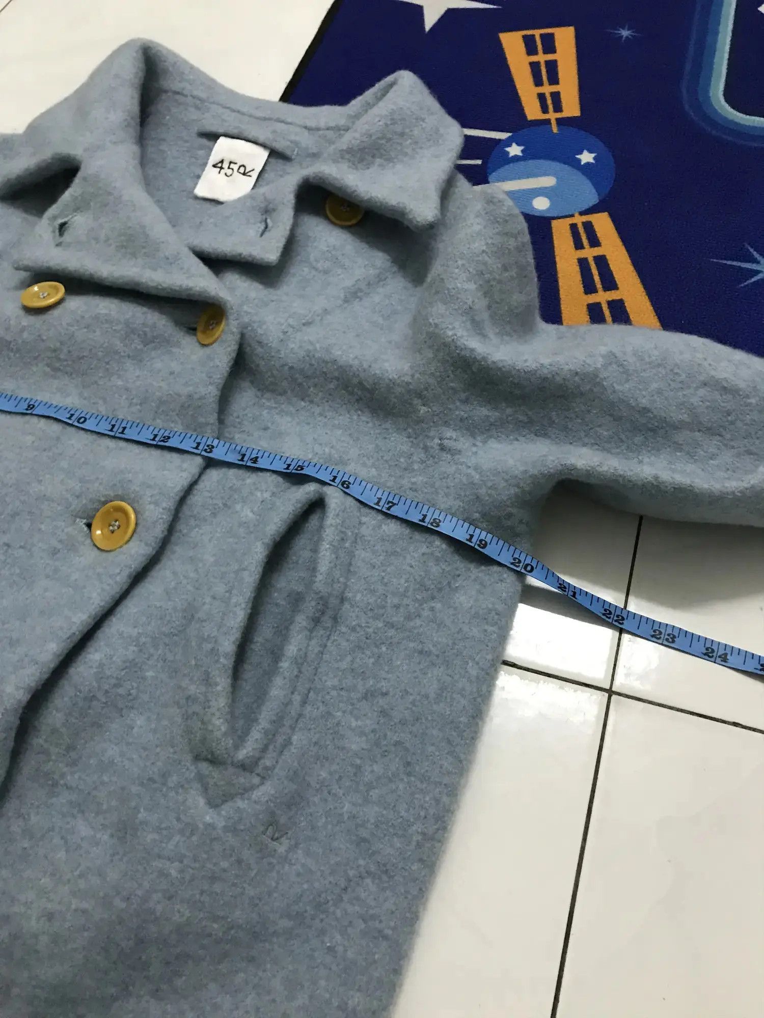 Japanese Brand 45R Japan Wool US Navy Peacoat Jacket Size US M / EU 48-50 / 2 - 10 Thumbnail
