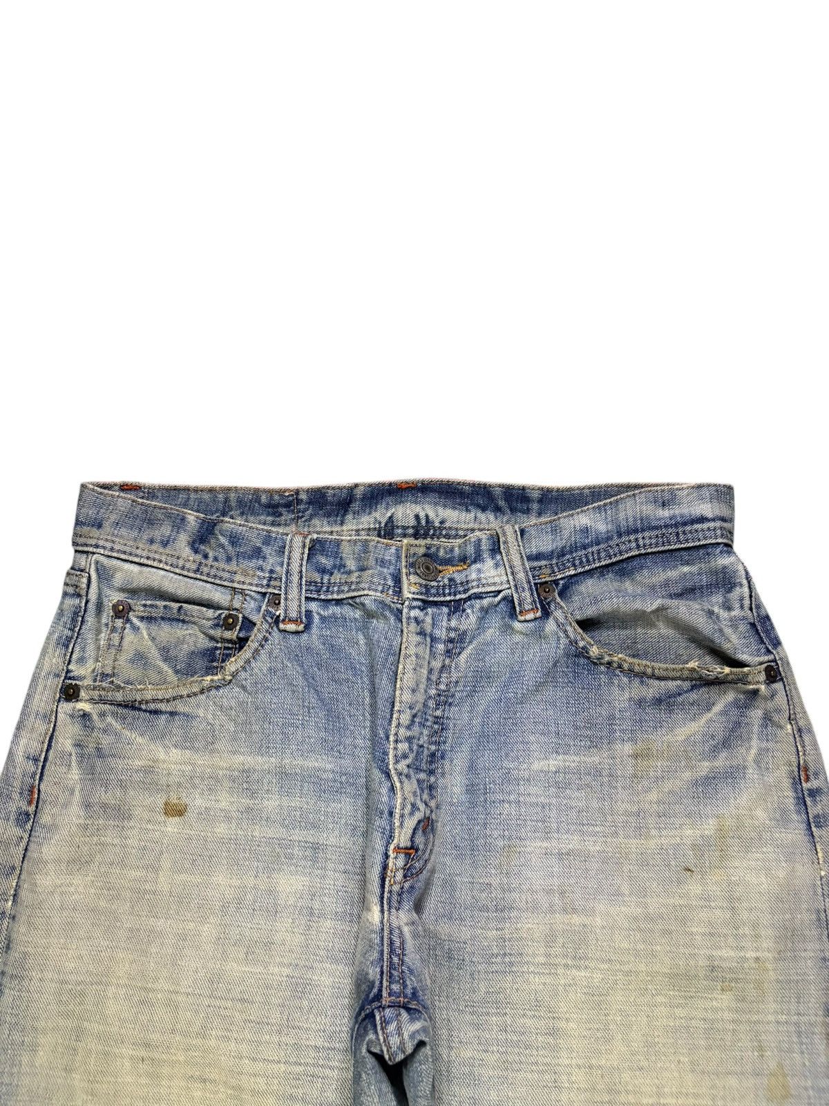 Japanese Brand Vintage Japanese Brand Mud Wash Distressed Loose Baggy Jeans Size US 30 / EU 46 - 4 Thumbnail