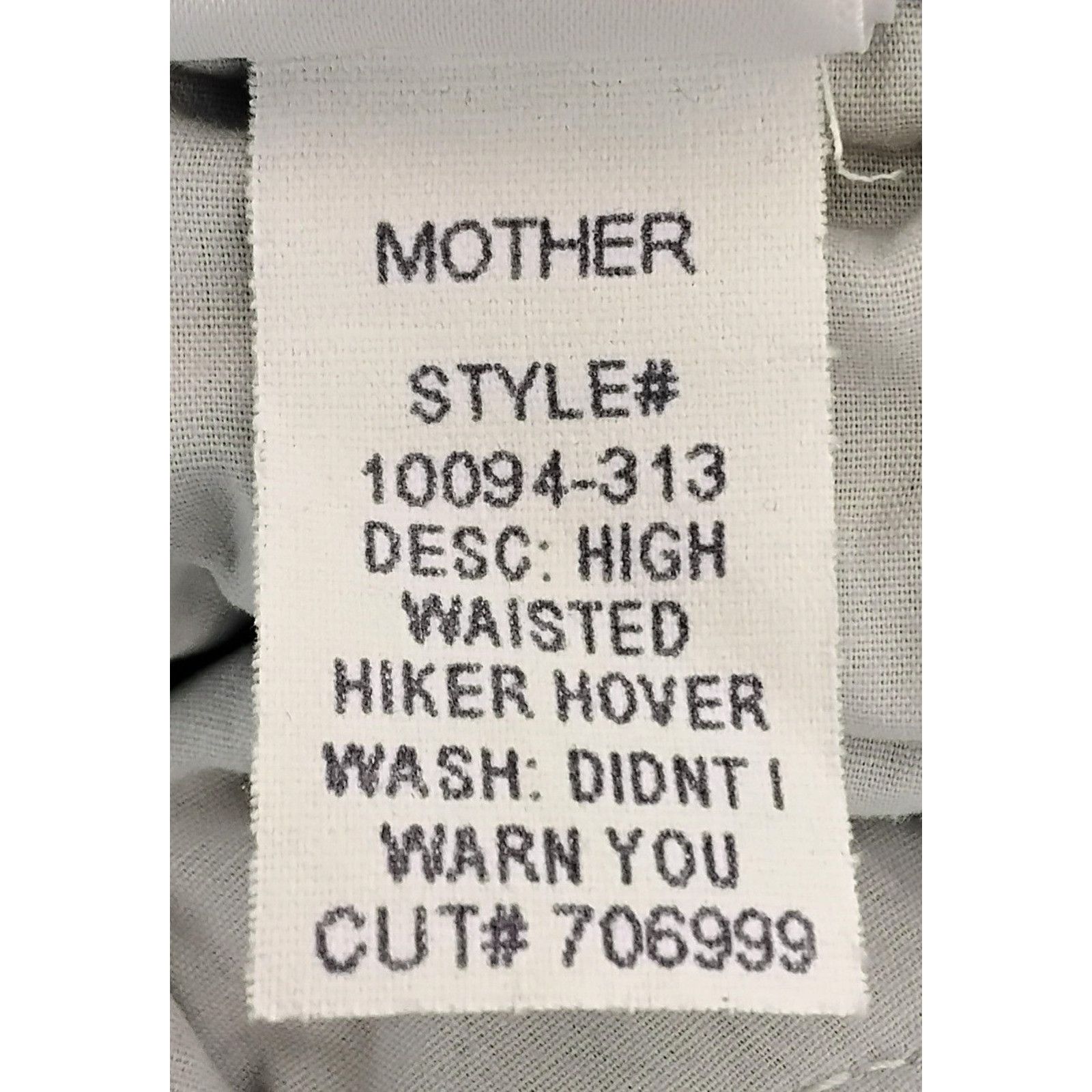 MOTHER Mother Hiker Hover Jeans Women's 26 Light Wash High Waist Size 26" / US 2 / IT 38 - 11 Thumbnail