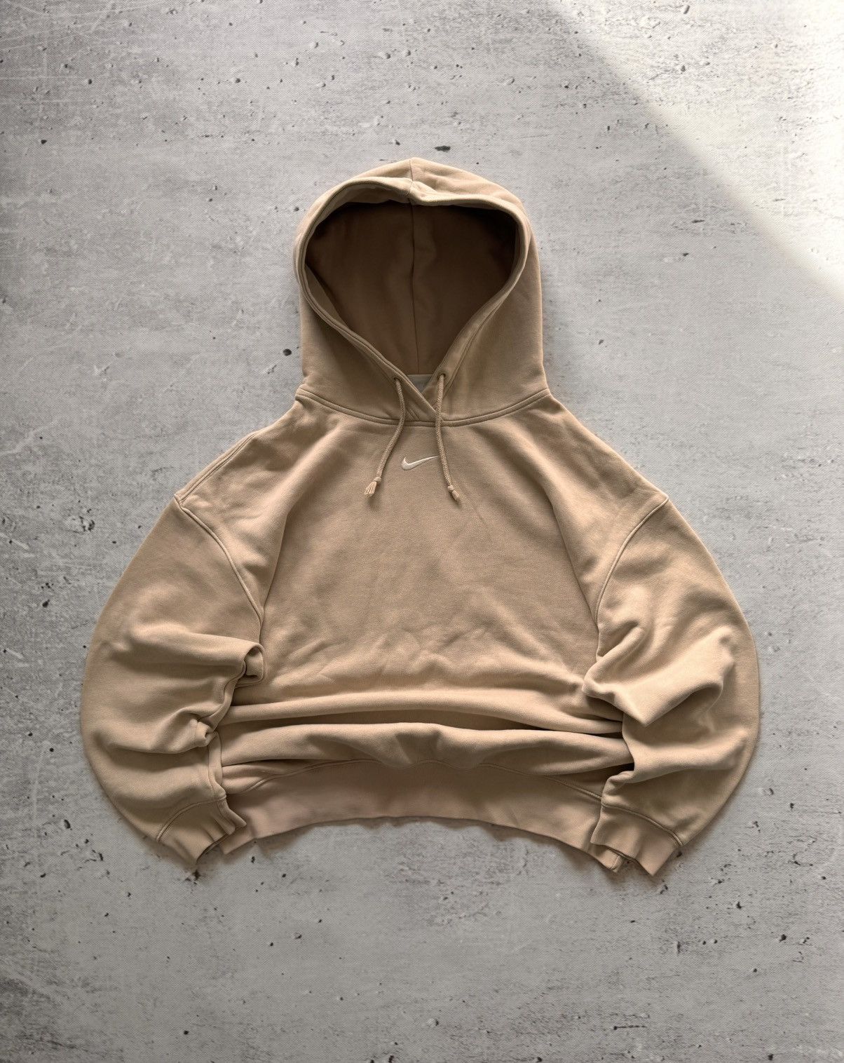 Nike × Vintage NIKE VINTAGE CENTER LOGO OVERSIZE BOXY HOODIE Size US M / EU 48-50 / 2 - 1 Thumbnail