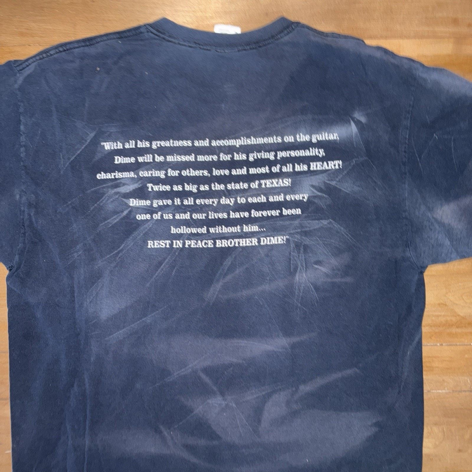 Fruit Of The Loom Vintage Pantera 2004 Brother Dime metal band Dimebag XL Size US XL / EU 56 / 4 - 7 Thumbnail