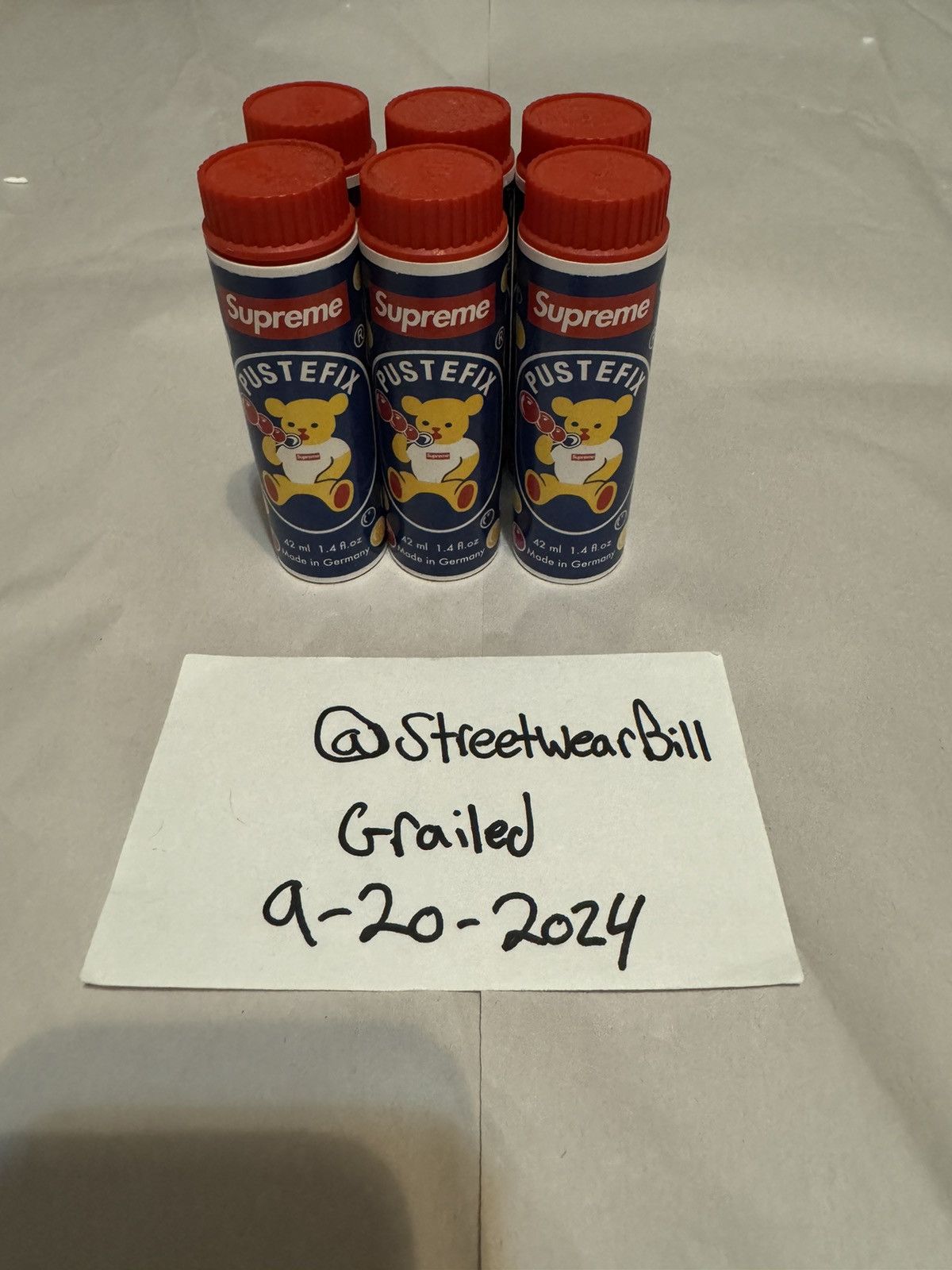 Supreme Supreme/Pustefix bubbles bundle Size ONE SIZE - 5 Thumbnail