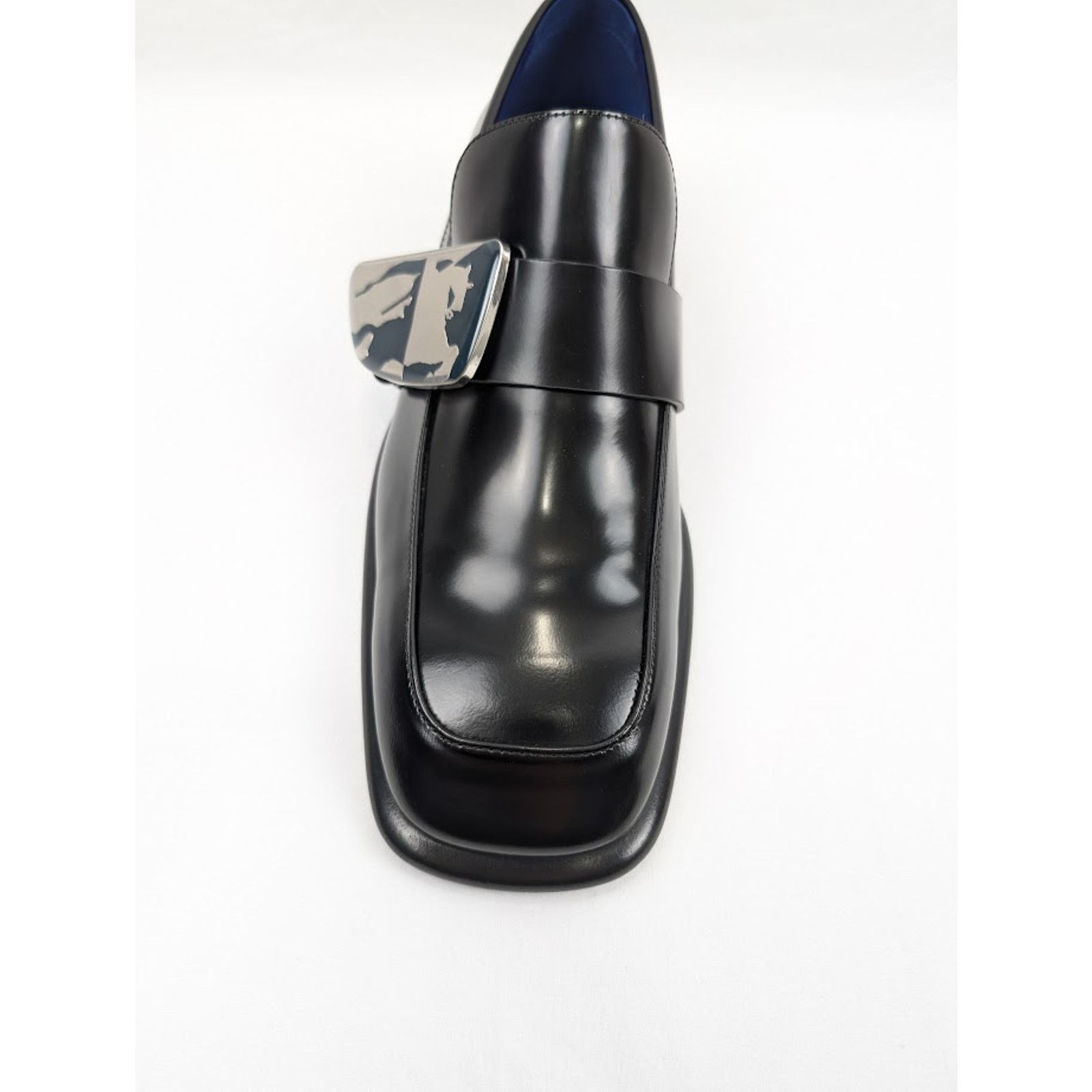 Burberry o1rshd1 Leather Loafers Shoes in Black Size US 12.5 / EU 45-46 - 5 Thumbnail