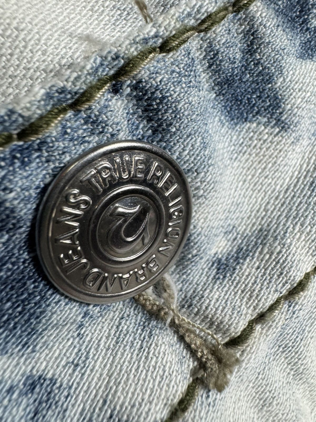 True Religion True Religion Denim Jacket Vintage Rare Y2K Size US XL / EU 56 / 4 - 6 Thumbnail