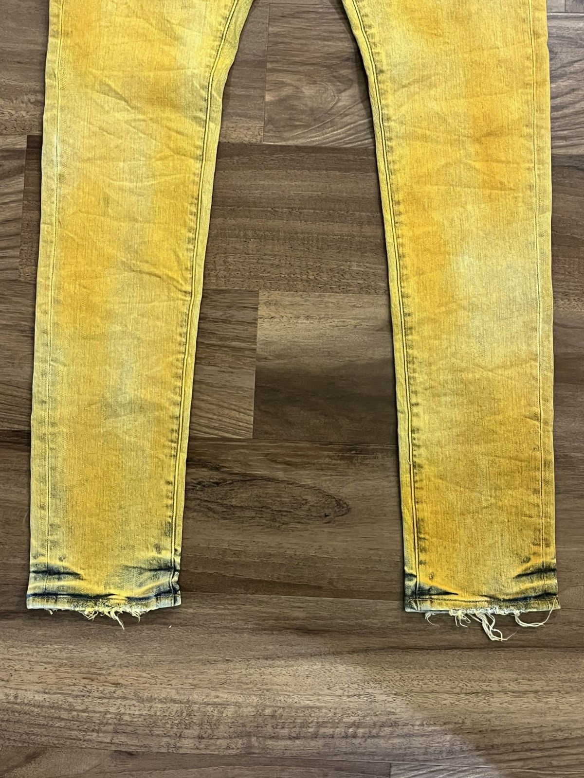 Purple Brand Purple Brand p001yoli122 yellow jeans size 31 NEW Size US 31 - 5 Thumbnail