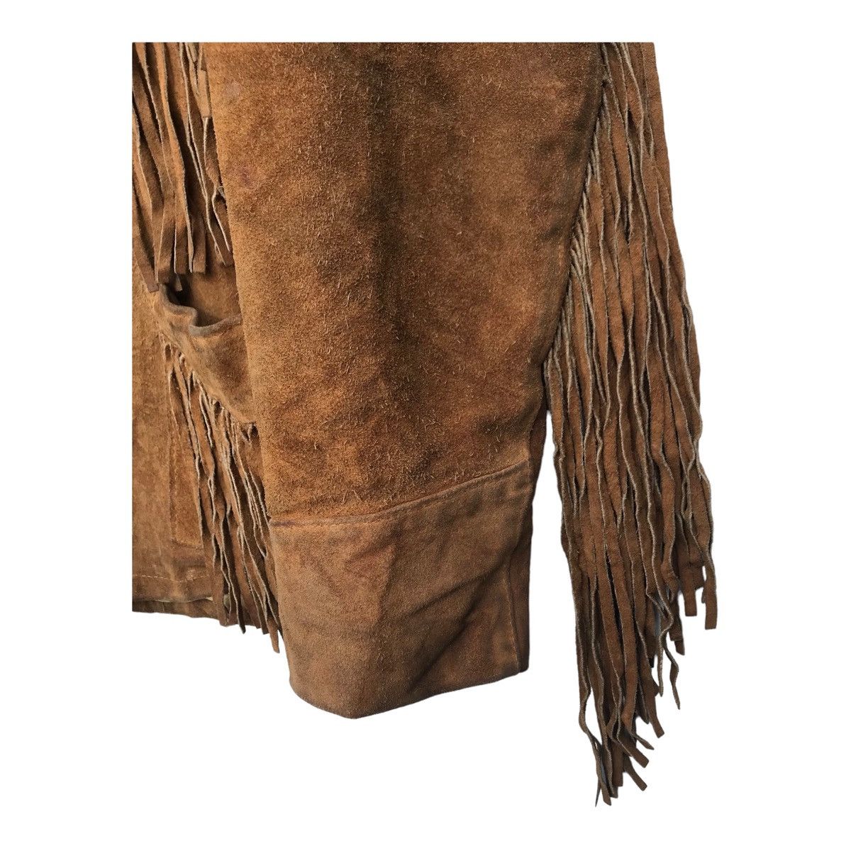 Schott Vintage Schott Western Fringe Suede Leather Cowboy Jacket Size US M / EU 48-50 / 2 - 11 Thumbnail
