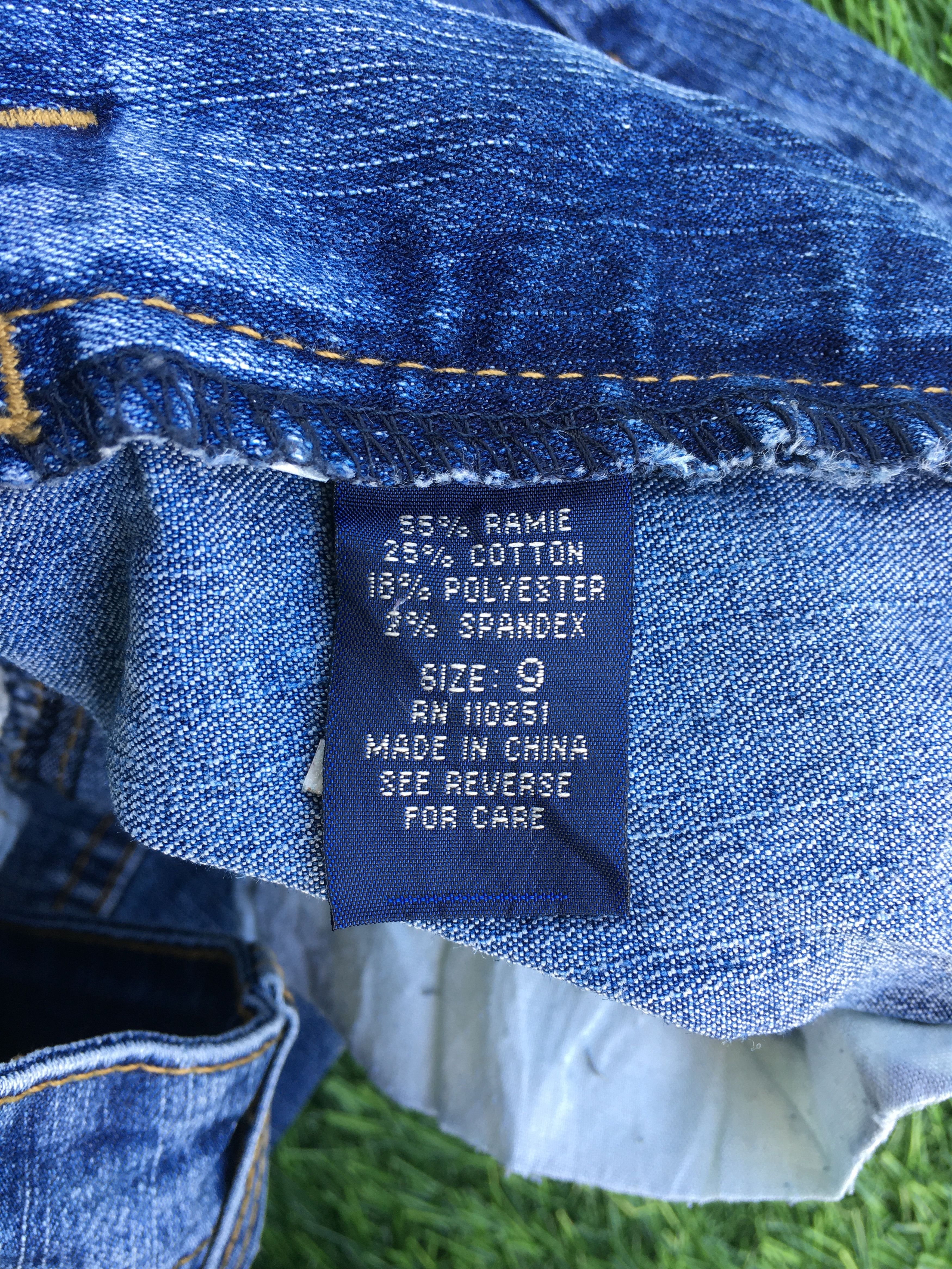 Designer × Jean Distressed Bootcut Stretch Jeans D-941 Size 26" / US 2 / IT 38 - 12 Thumbnail