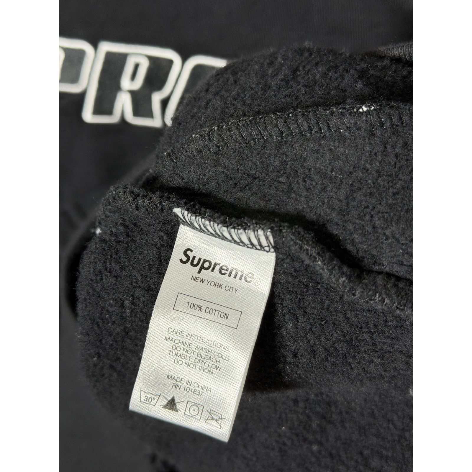 Supreme Supreme Big S Embroidered Hooded Sweatshirt Size US M / EU 48-50 / 2 - 7 Thumbnail