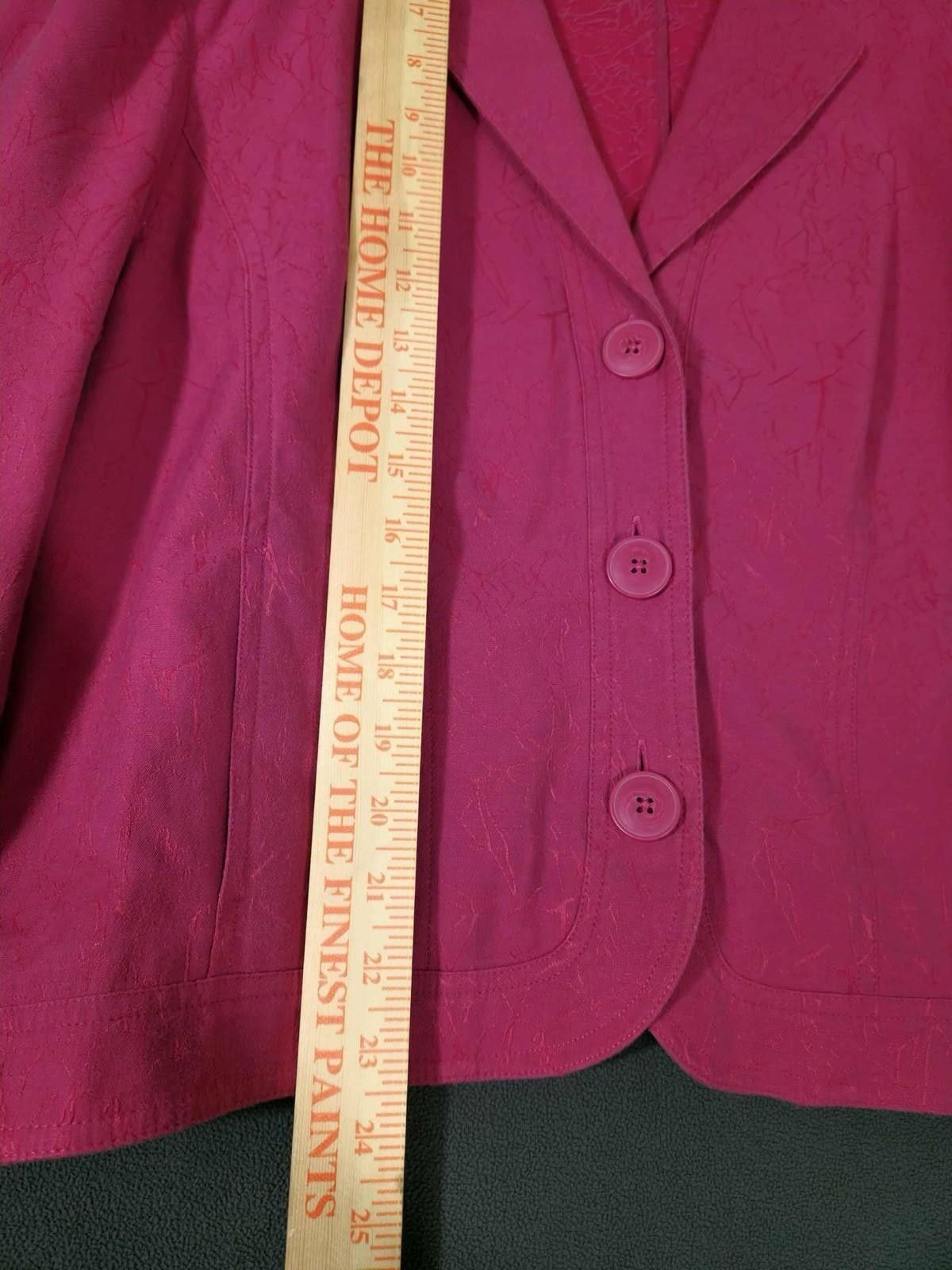 Coldwater Creek Coldwater Creek Women’s Blazer Jacket Pink Button Petite #3 Size XL / US 12-14 / IT 48-50 - 5 Thumbnail