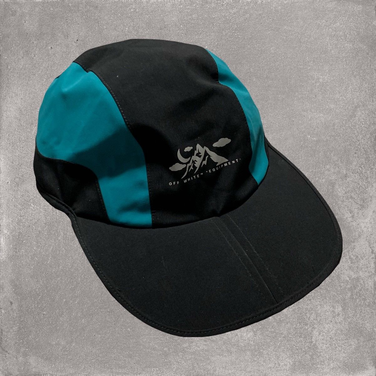 Off-White Off White Cap Mountain Equipment Black Nylon Technical Hat Size ONE SIZE - 1 Thumbnail