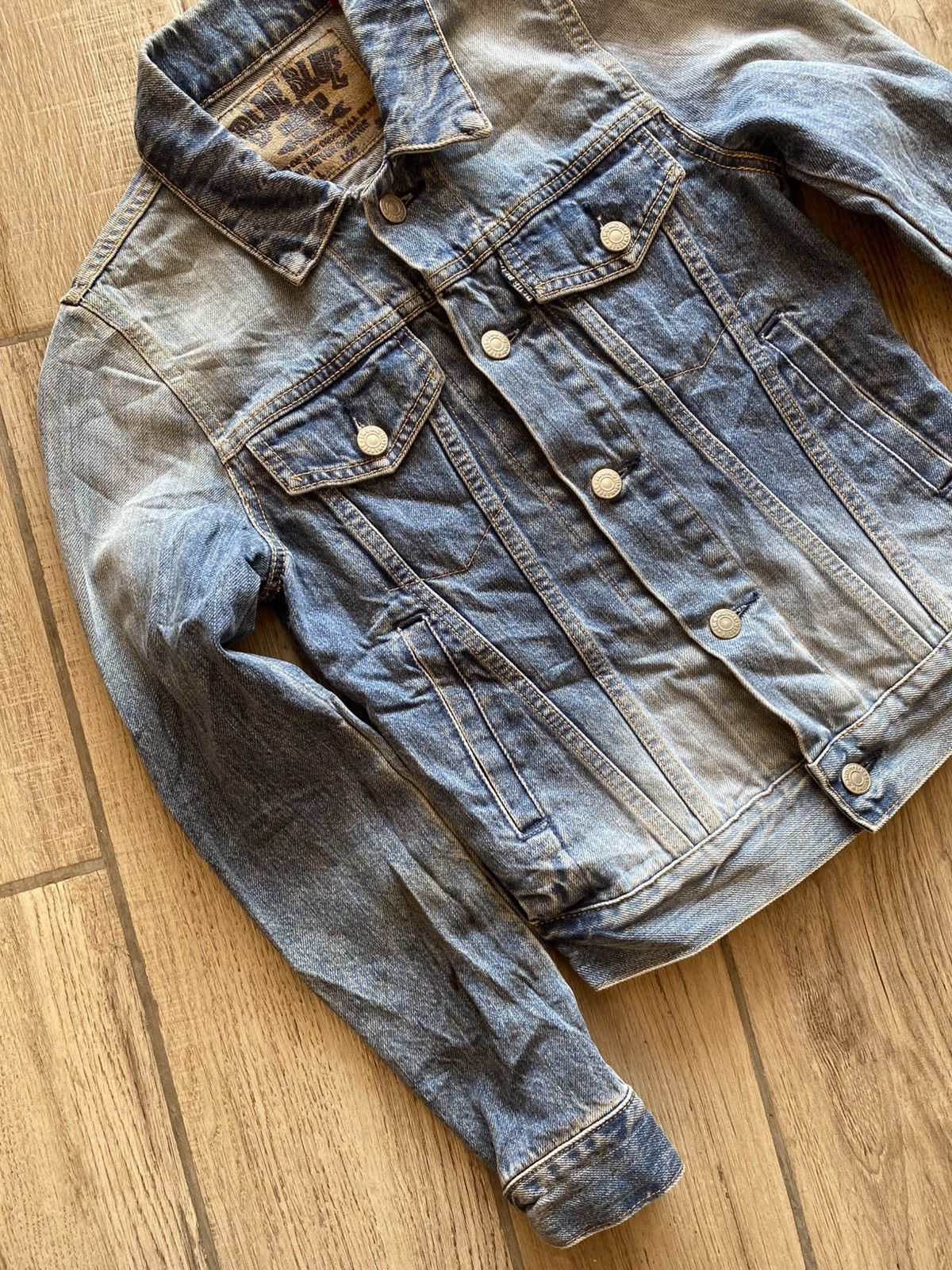 Blue Blue Japan Blue Blue Indigo Denim Jacket Kids Size XXS / US 00 / IT 34 - 6 Thumbnail