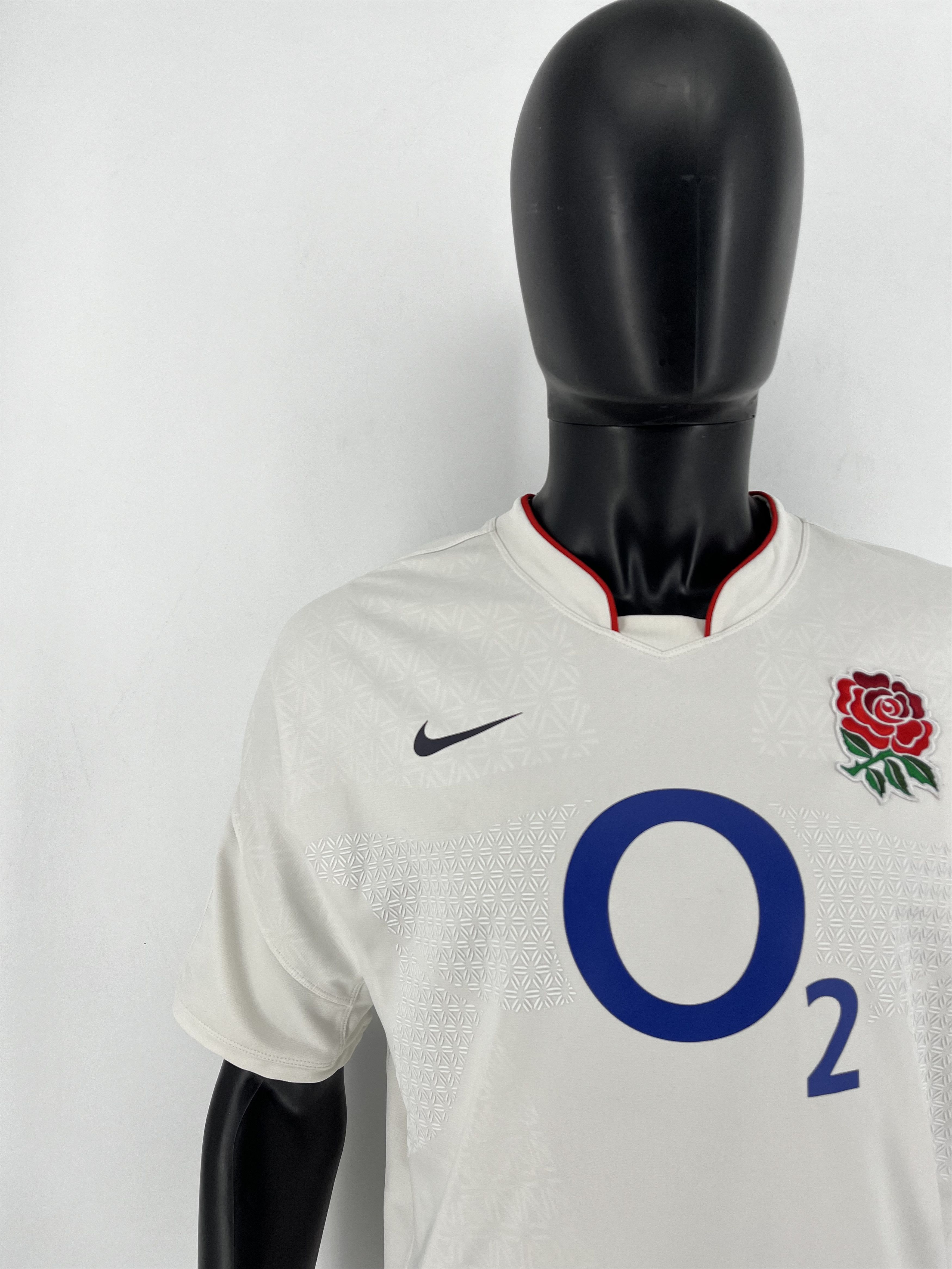 Nike Nike England 2009/2010 Floreat Ubique Home Jersey T Shirt Size US XL / EU 56 / 4 - 6 Thumbnail