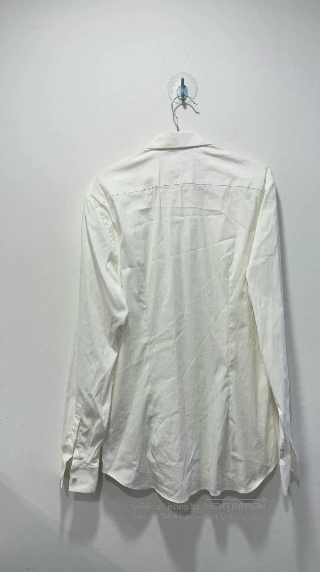 Prada Prada White Triangle Logo Shirt 42. Size US XS / EU 42 / 0 - 2 Thumbnail