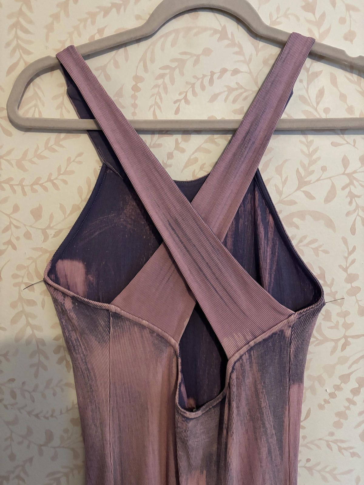 Other Young, Fabulouls and Broke Y2K Purple Acid Wash Dress L Size L / US 10 / IT 46 - 5 Thumbnail