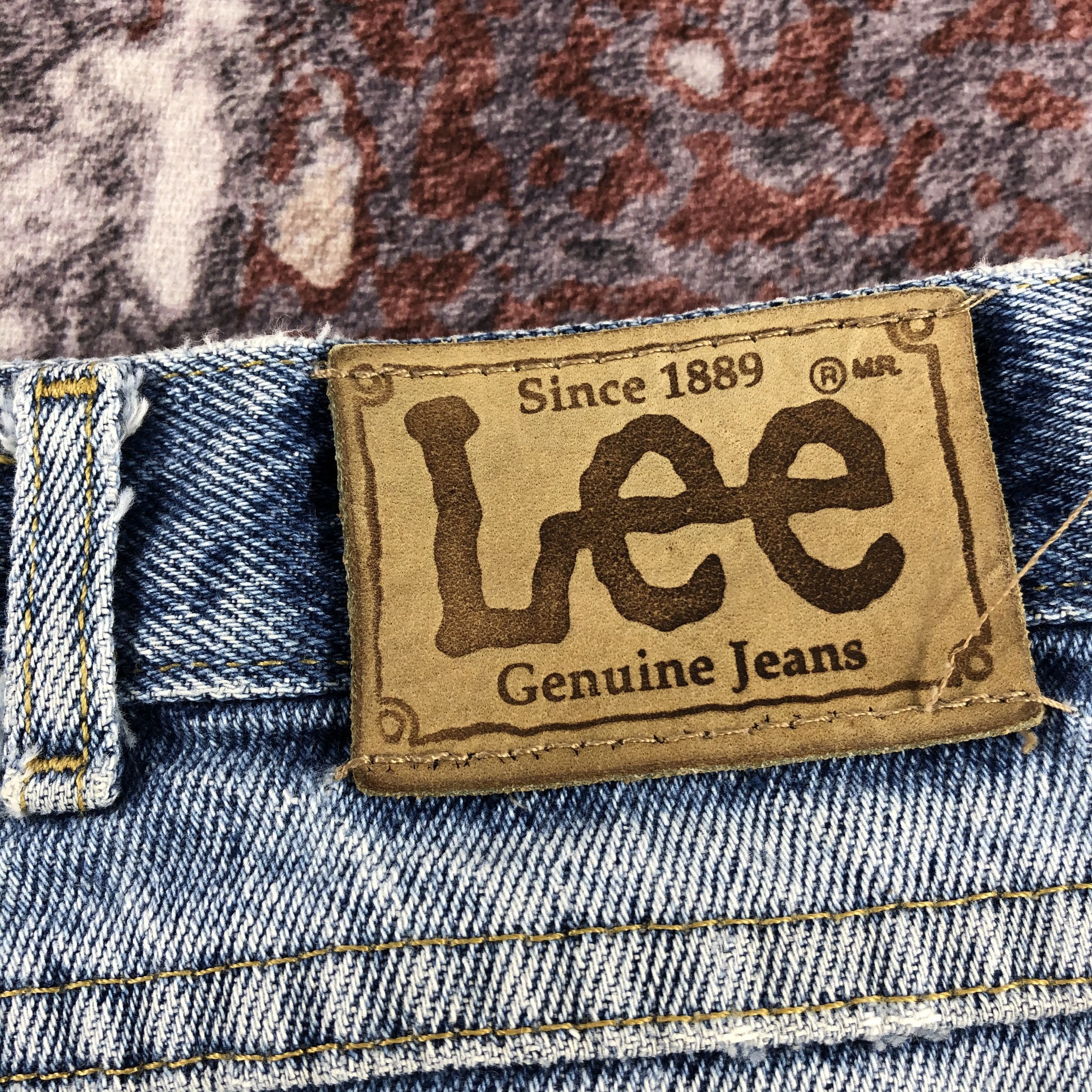 Lee × Vintage Vintage Blue Wash Lee Jeans-JM2794 Size US 34 / EU 50 - 6 Thumbnail