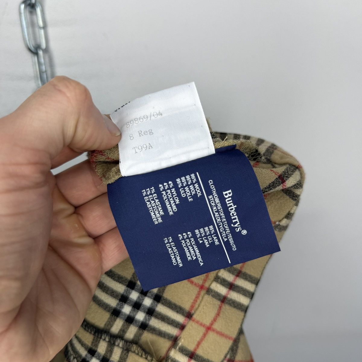 Burberry Buberry Nova Check Pants Size 26" / US 2 / IT 38 - 10 Thumbnail