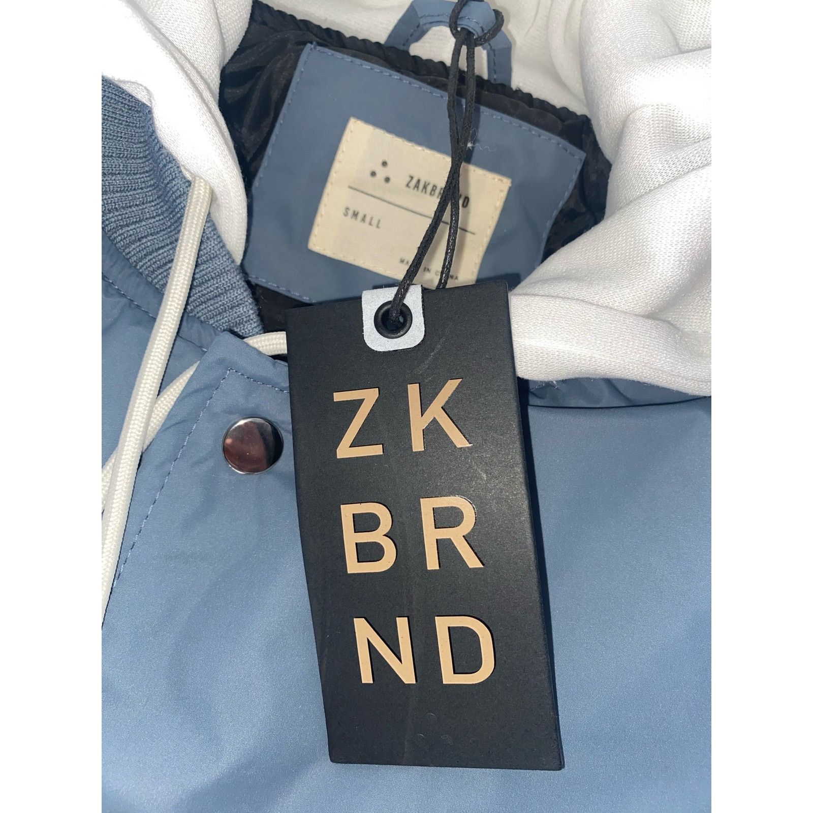 Other NWT Zak Brand Button-Up Hooded Jacket. Really Nice Size US S / EU 44-46 / 1 - 10 Thumbnail