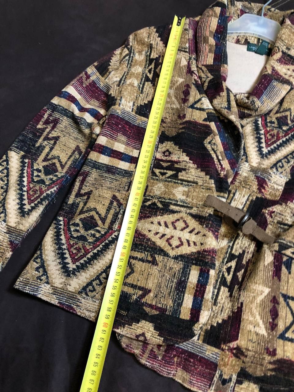 Polo Ralph Lauren Ralph Lauren Polo Jeans Co. Aztec Print Clasp Cardigan Size L / US 10 / IT 46 - 6 Thumbnail