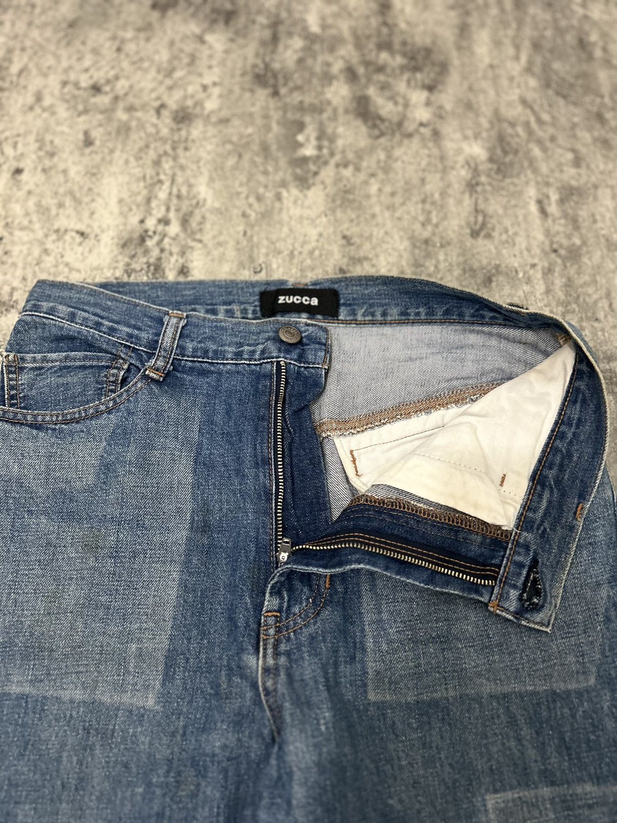 CABANE de ZUCCa × Issey Miyake × Zucca Zucca issey miyake Jeans Size US 30 / EU 46 - 11 Thumbnail