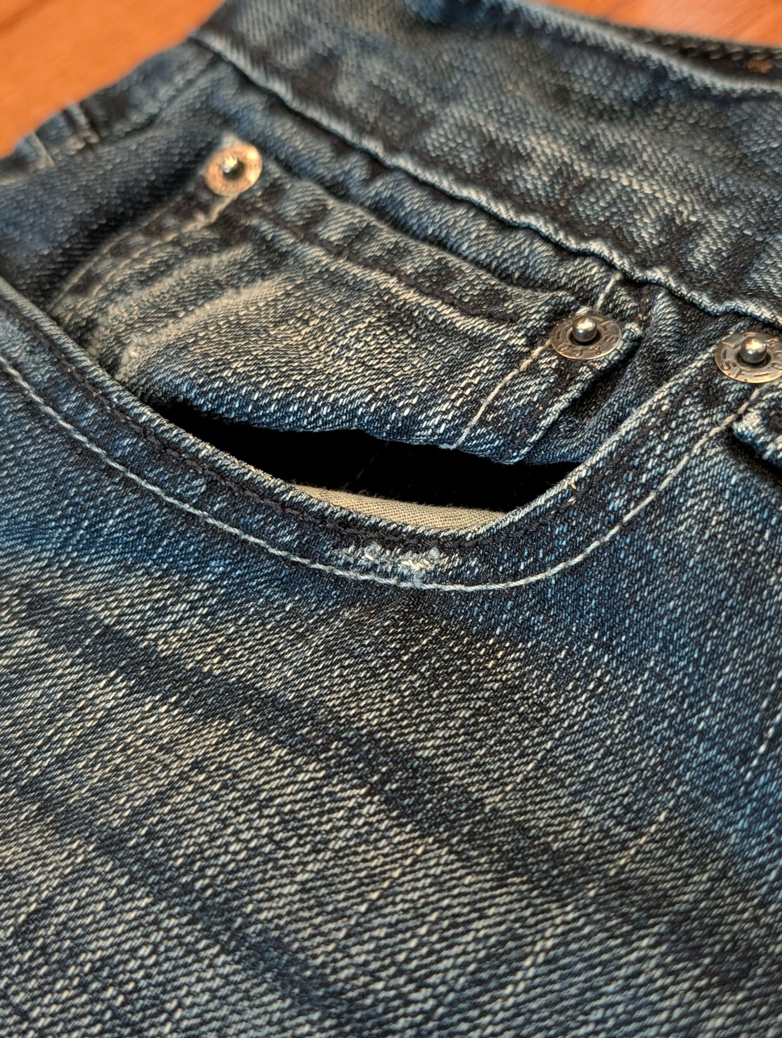 Levi's Levi's 511 Mens Skinny Fit Dark Wash Jeans 32x30 Fading Size US 32 / EU 48 - 6 Thumbnail