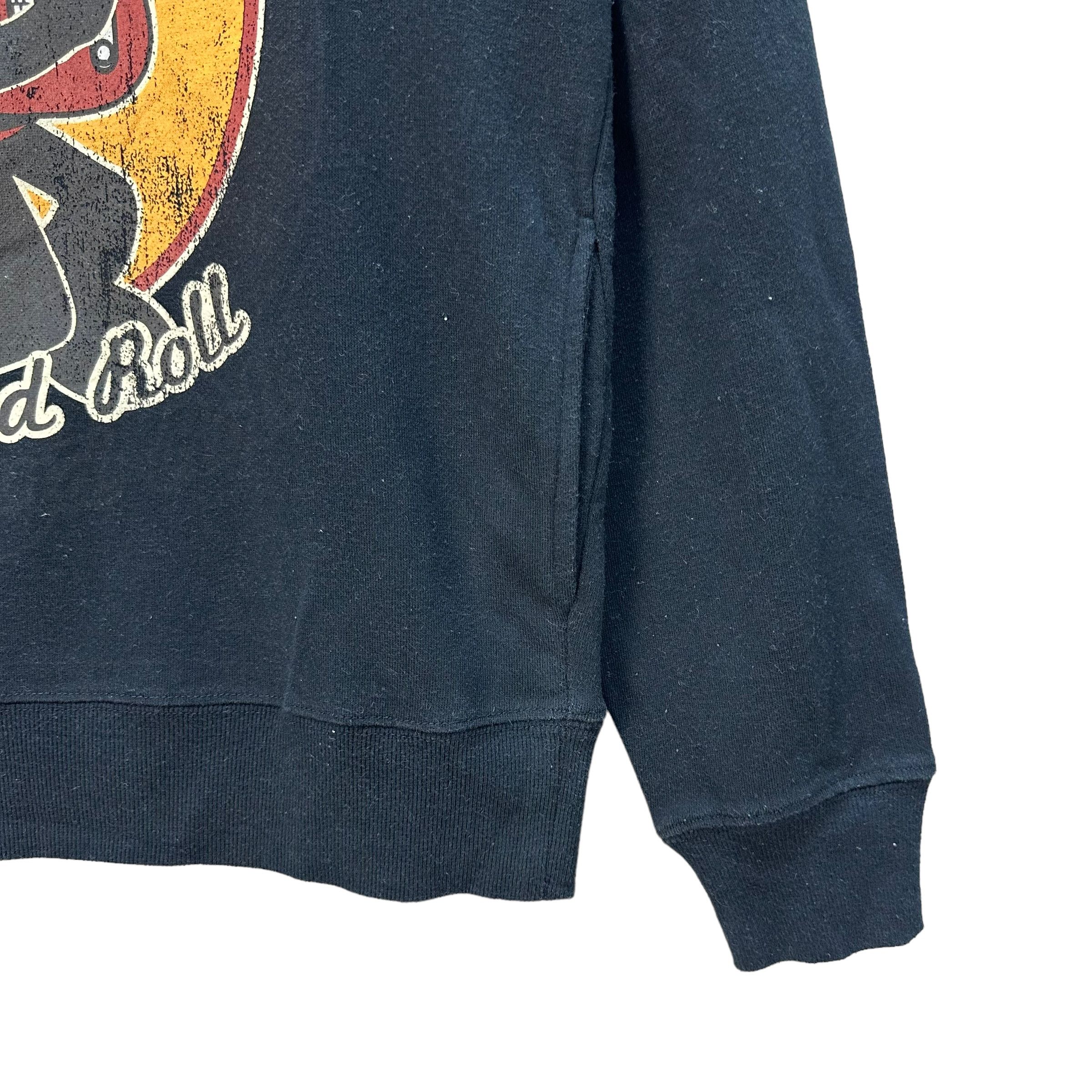 Cartoon Network FELIX THE CAT ROCK & ROLL GRAPHIC PRINTED HOODIES #8841-030 Size L / US 10 / IT 46 - 6 Thumbnail
