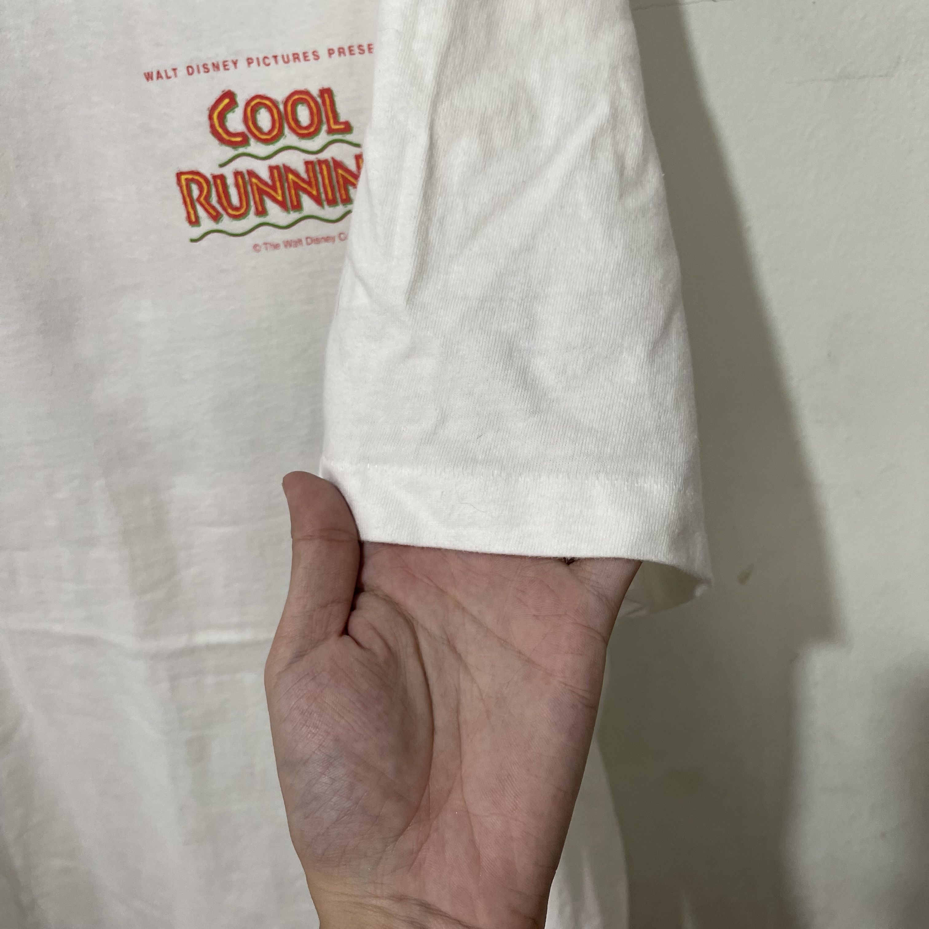 Disney Vintage 1993 Cool Runnings T-Shirt Size US XL / EU 56 / 4 - 6 Thumbnail