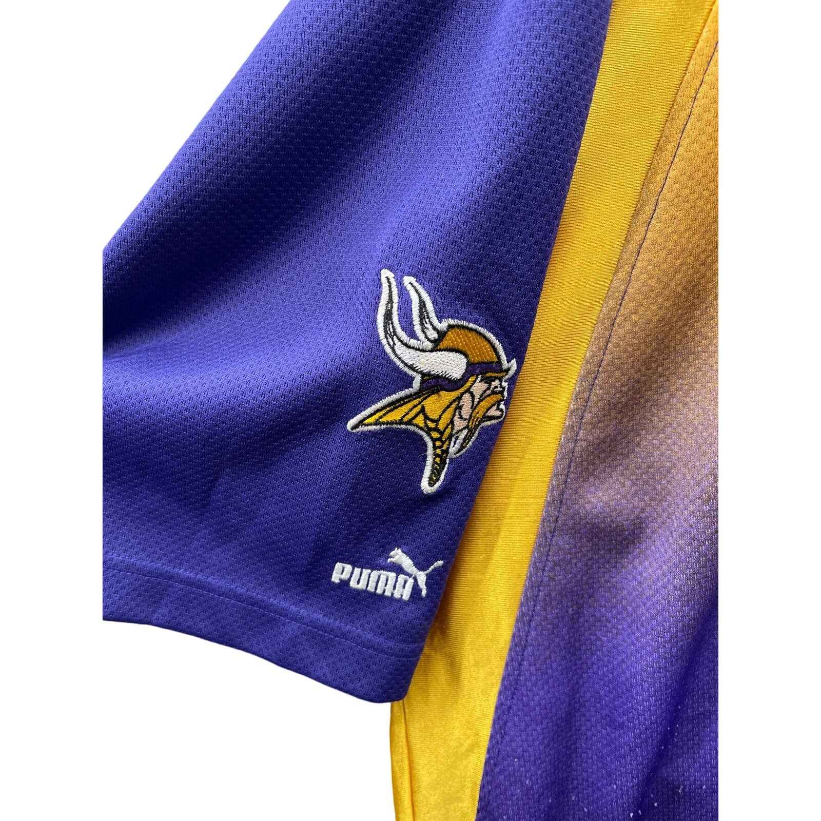 Puma × Vintage Puma Minnesota Vikings Mesh Gradient Football Team Jersey Size US XXL / EU 58 / 5 - 5 Thumbnail