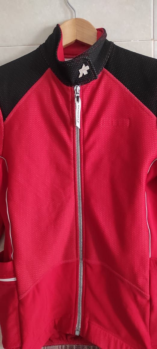 Other Ladies Assos Cycling Racing Red Jersey Longsleeve Jacket Size S / US 4 / IT 40 - 7 Thumbnail