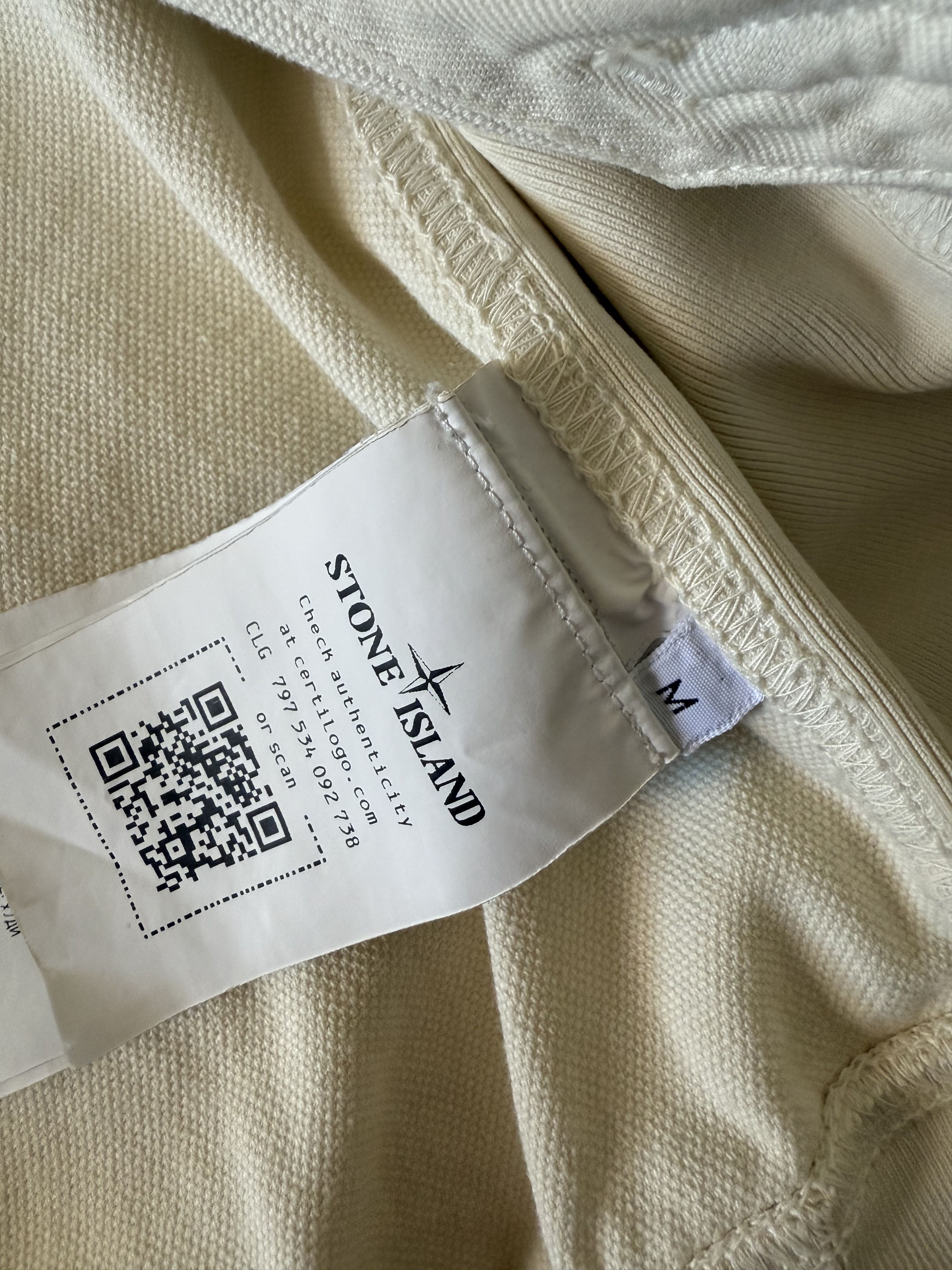 Stone Island ORGANIC PANAMA COTTON 'OLD' EFFECT HOODIE SWEATER Size US M / EU 48-50 / 2 - 9 Thumbnail