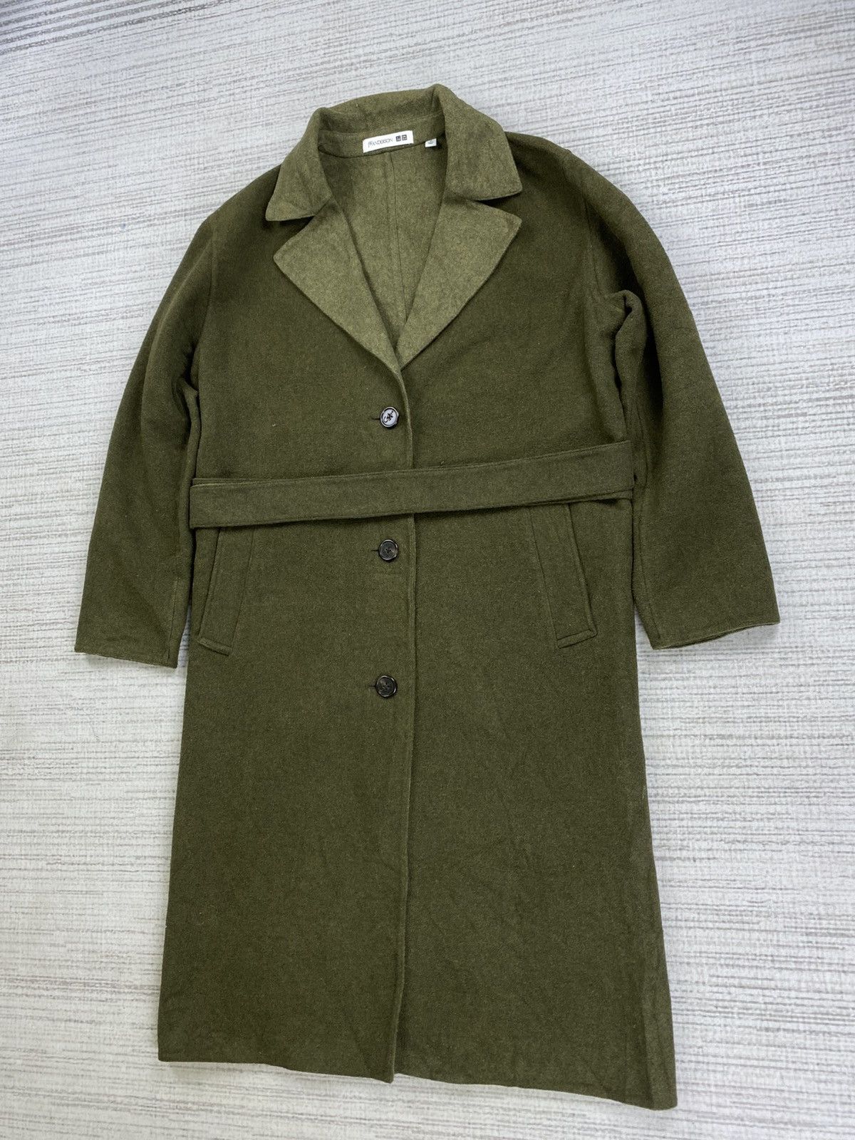 JW Anderson × Japanese Brand × Uniqlo Vintage Uniqlo X J.W.Anderson Japan Wool Overcoat Jacket Size US M / EU 48-50 / 2 - 4 Thumbnail